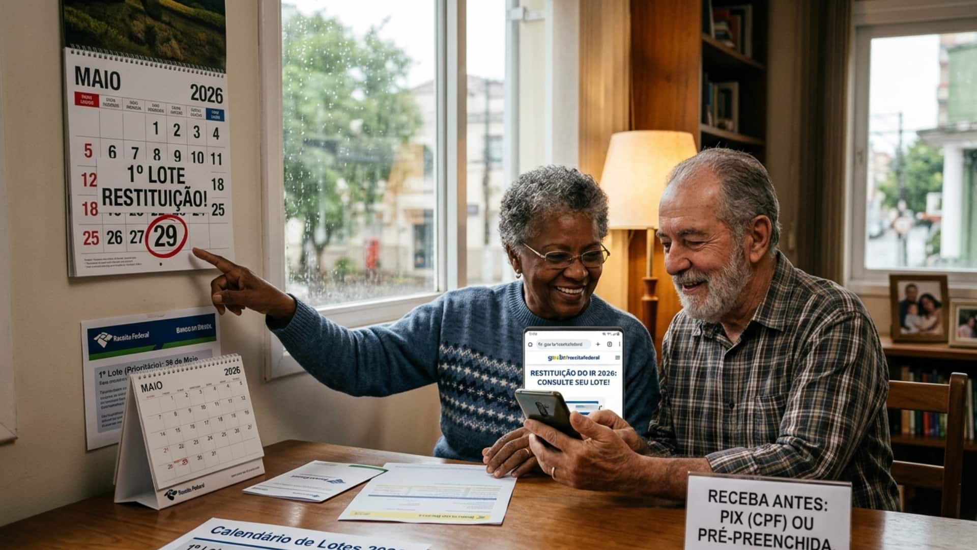 RESTITUIÇÃO IR 2026 MAIO