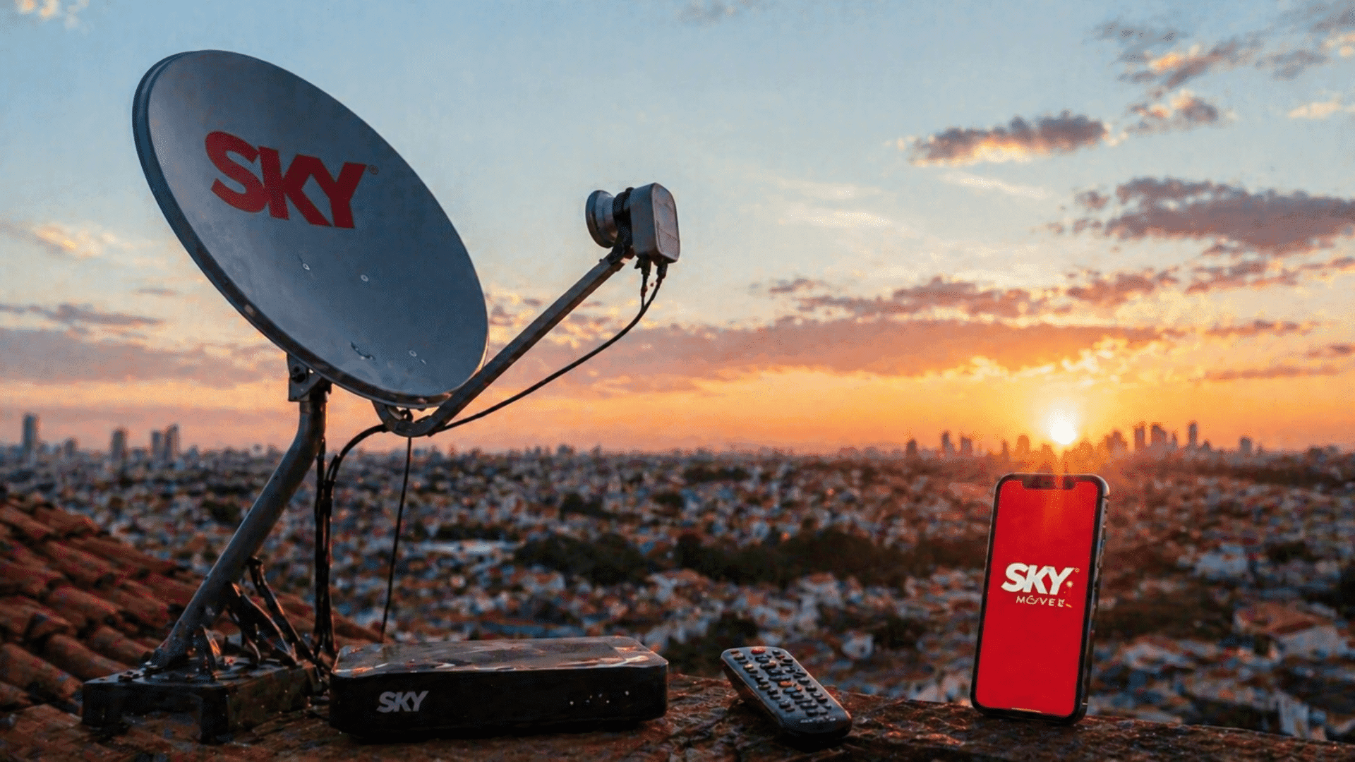 Sky avança com Sky Móvel e internet via satélite da Amazon