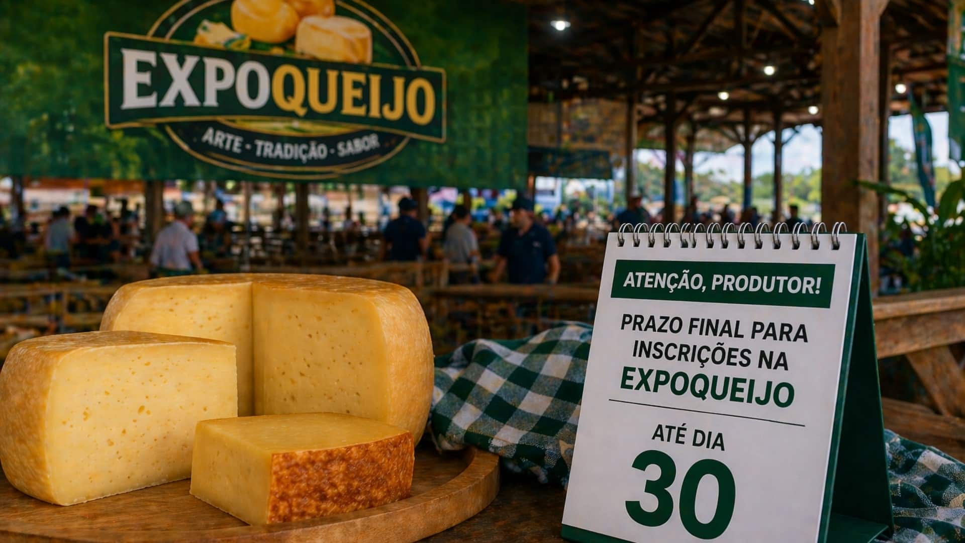 ExpoQueijo abre prazo final para produtores até dia 30
