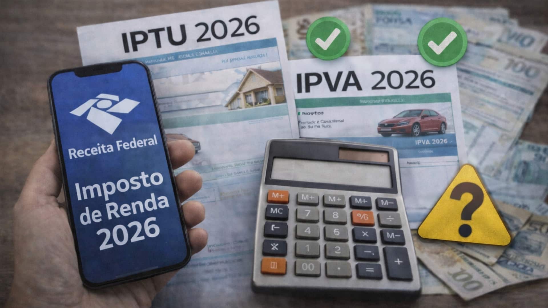 imposto de renda IPVA IPTU