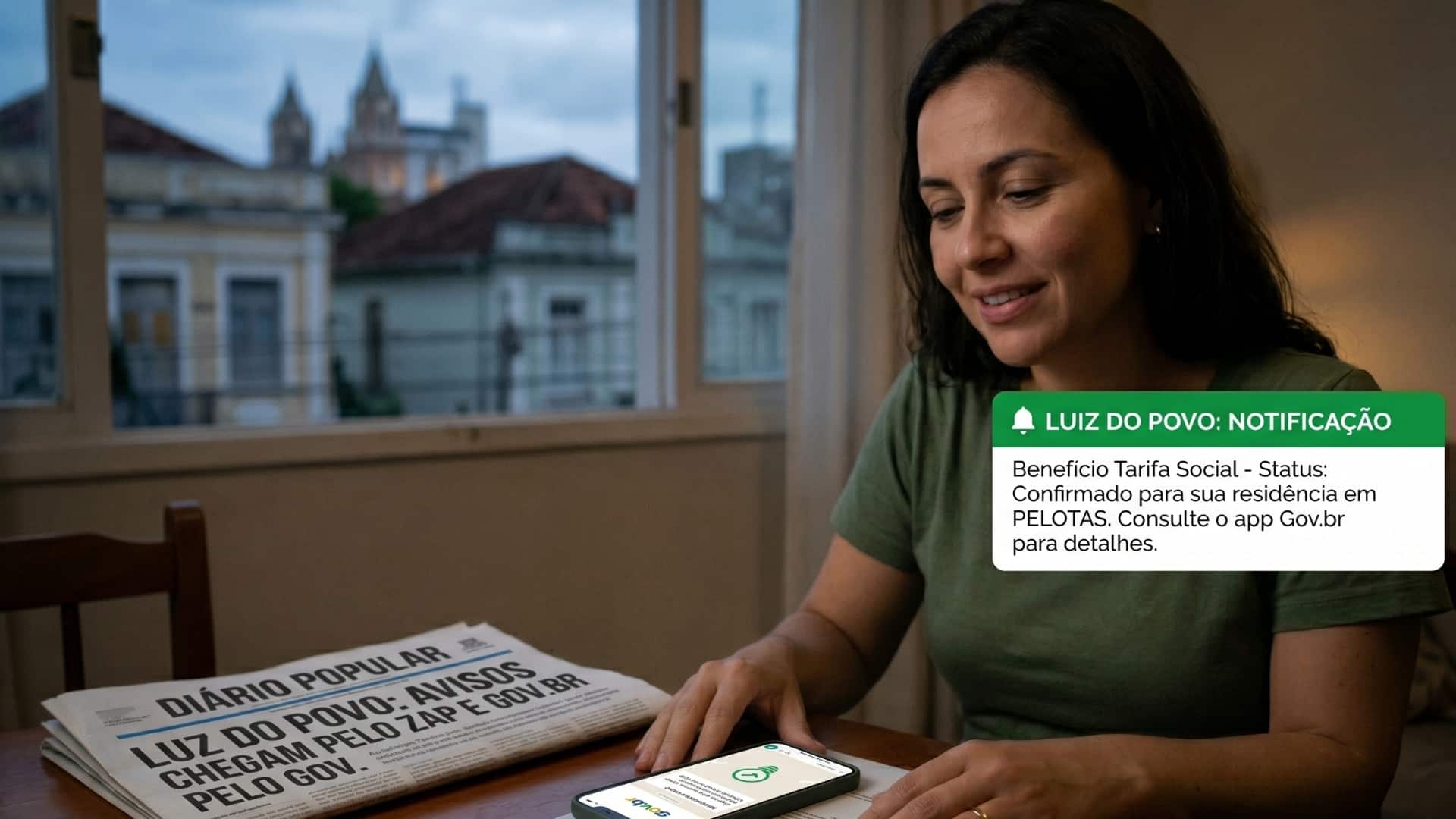 Governo envia avisos do Luz do Povo por WhatsApp e app Gov.br