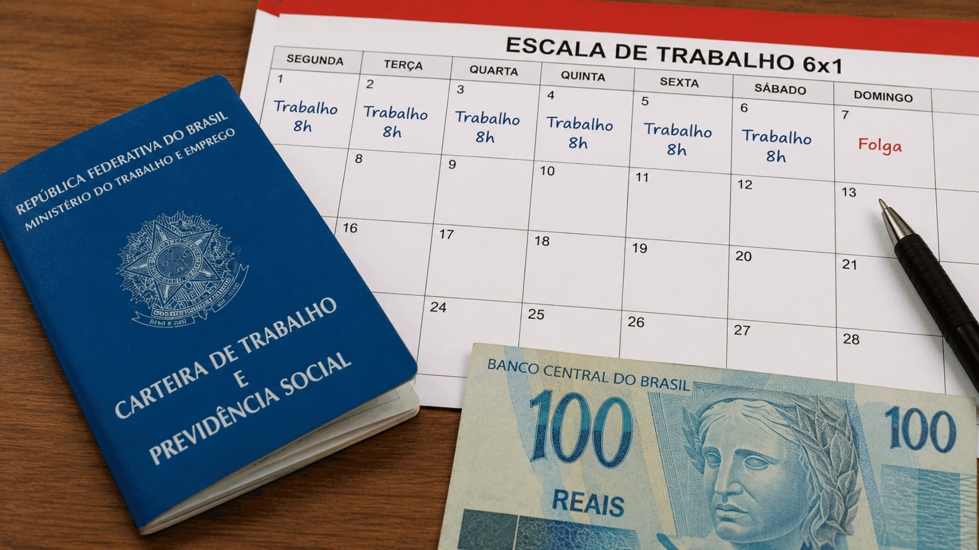 Mudança na jornada 6×1 pode afetar trabalhadores com salário de R$ 16 mil
