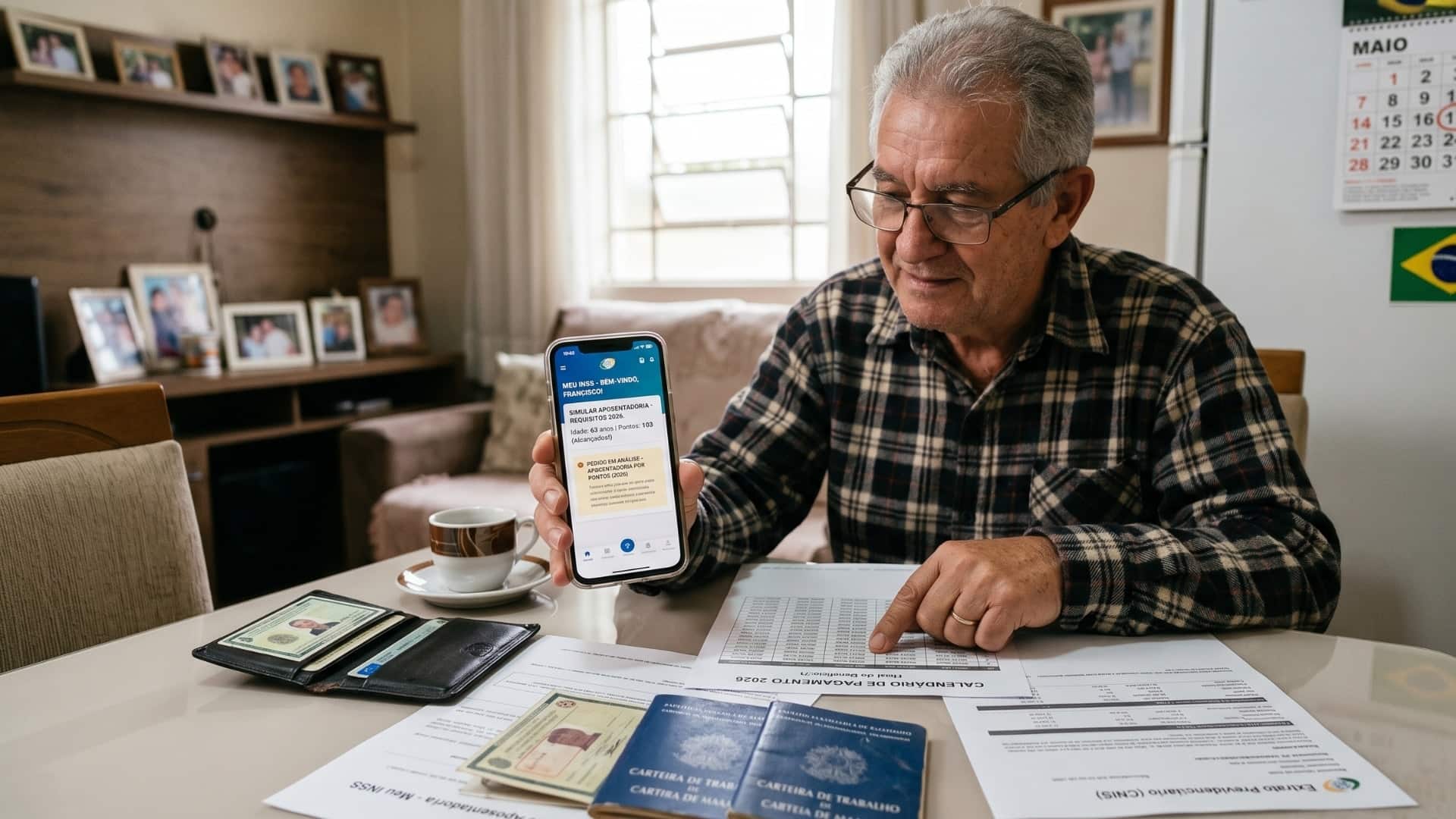 Aposentados e pensionistas precisam atualizar documentos para evitar bloqueio de benefícios
