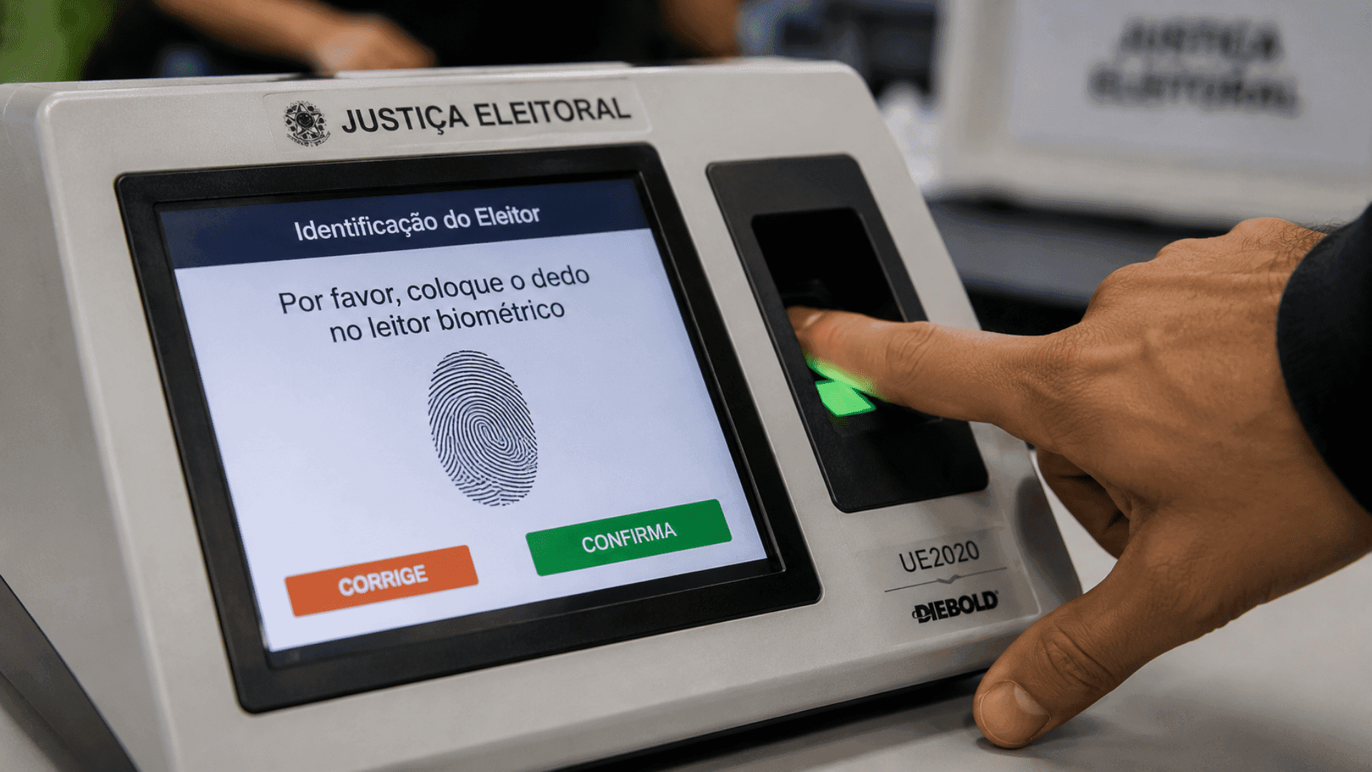 Biometria passou a identificar eleitores com mais precisão