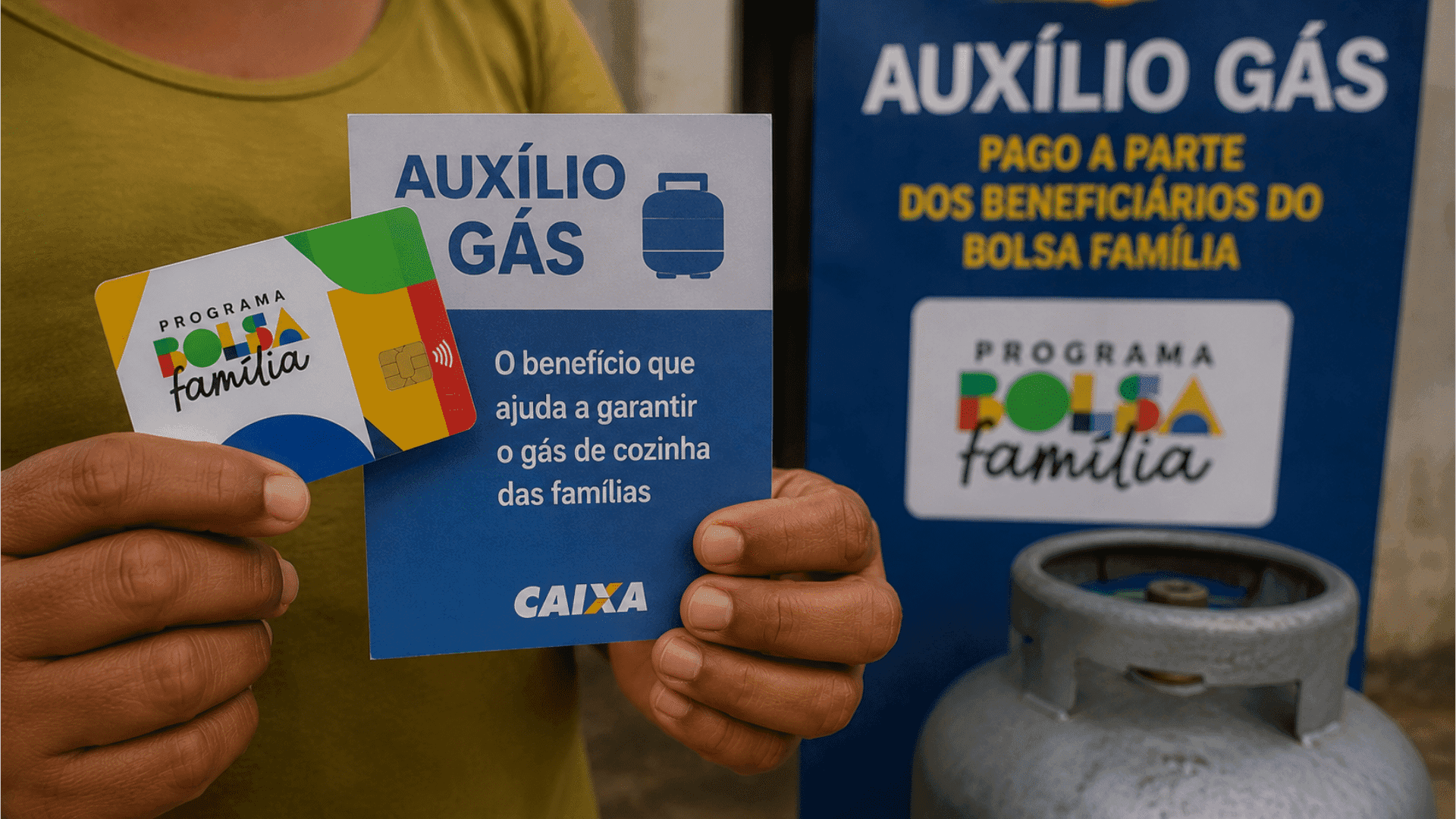 Auxílio-gás segue pago a parte dos beneficiários do Bolsa Família