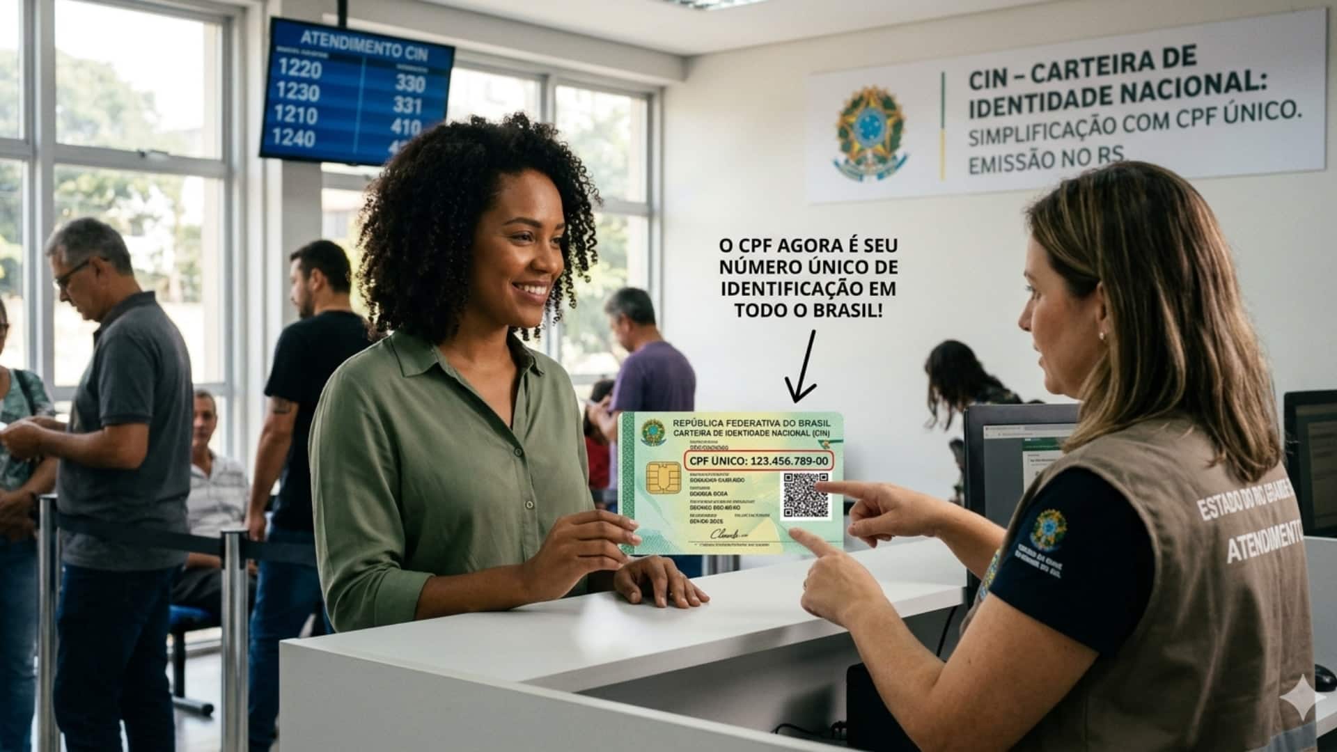 Nova identidade nacional reúne documentos em um só lugar; veja como funciona