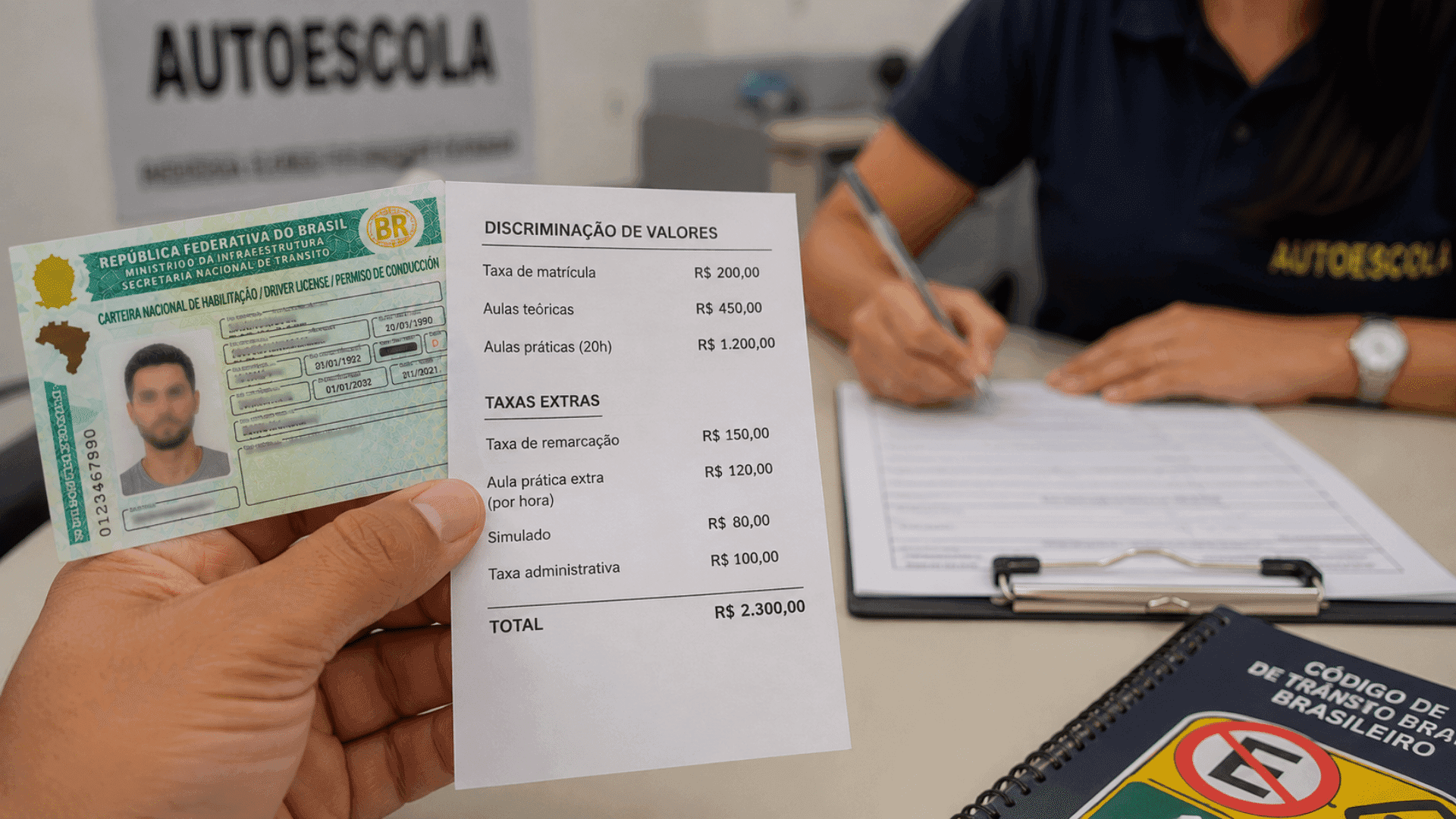 Candidatos relatam cobranças extras para concluir processo da CNH no RS