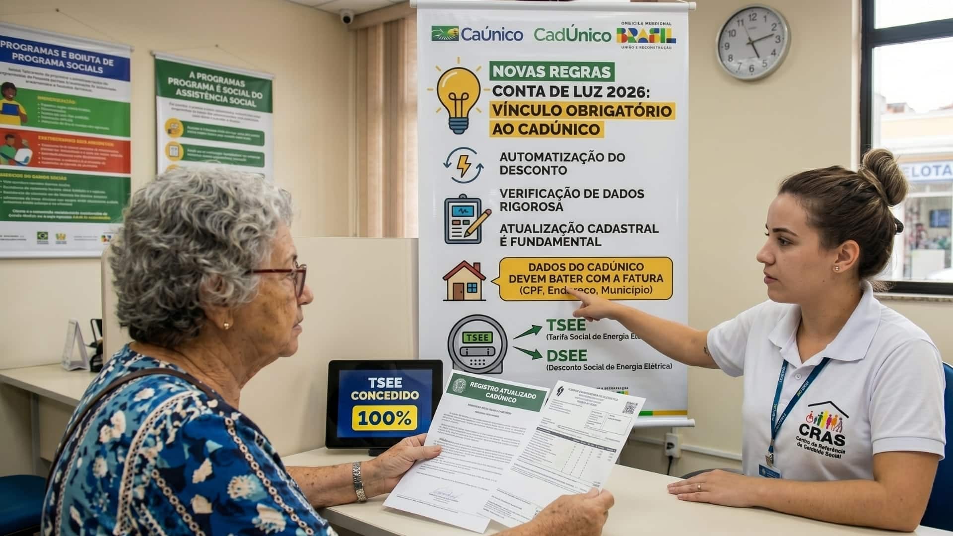 CONTA DE LUZ REGRAS