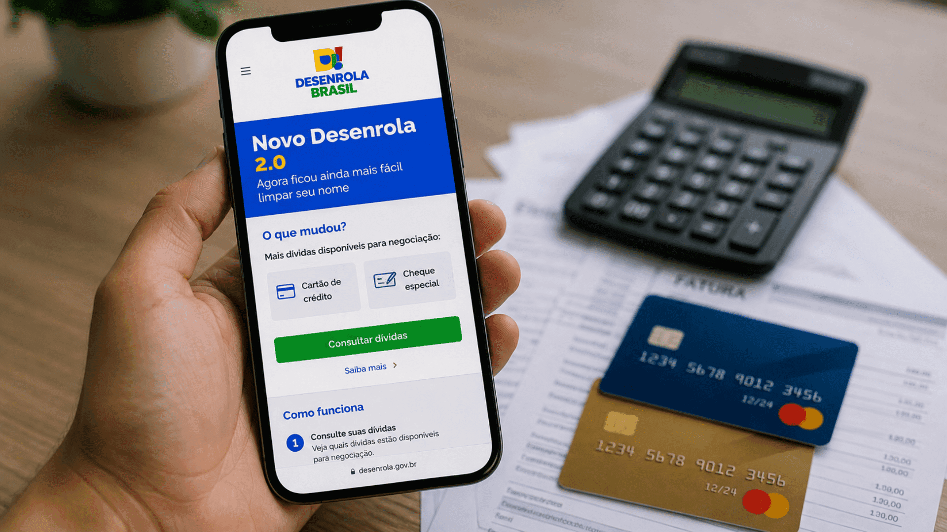 Desenrola 2.0 inclui cartão de crédito e cheque especial