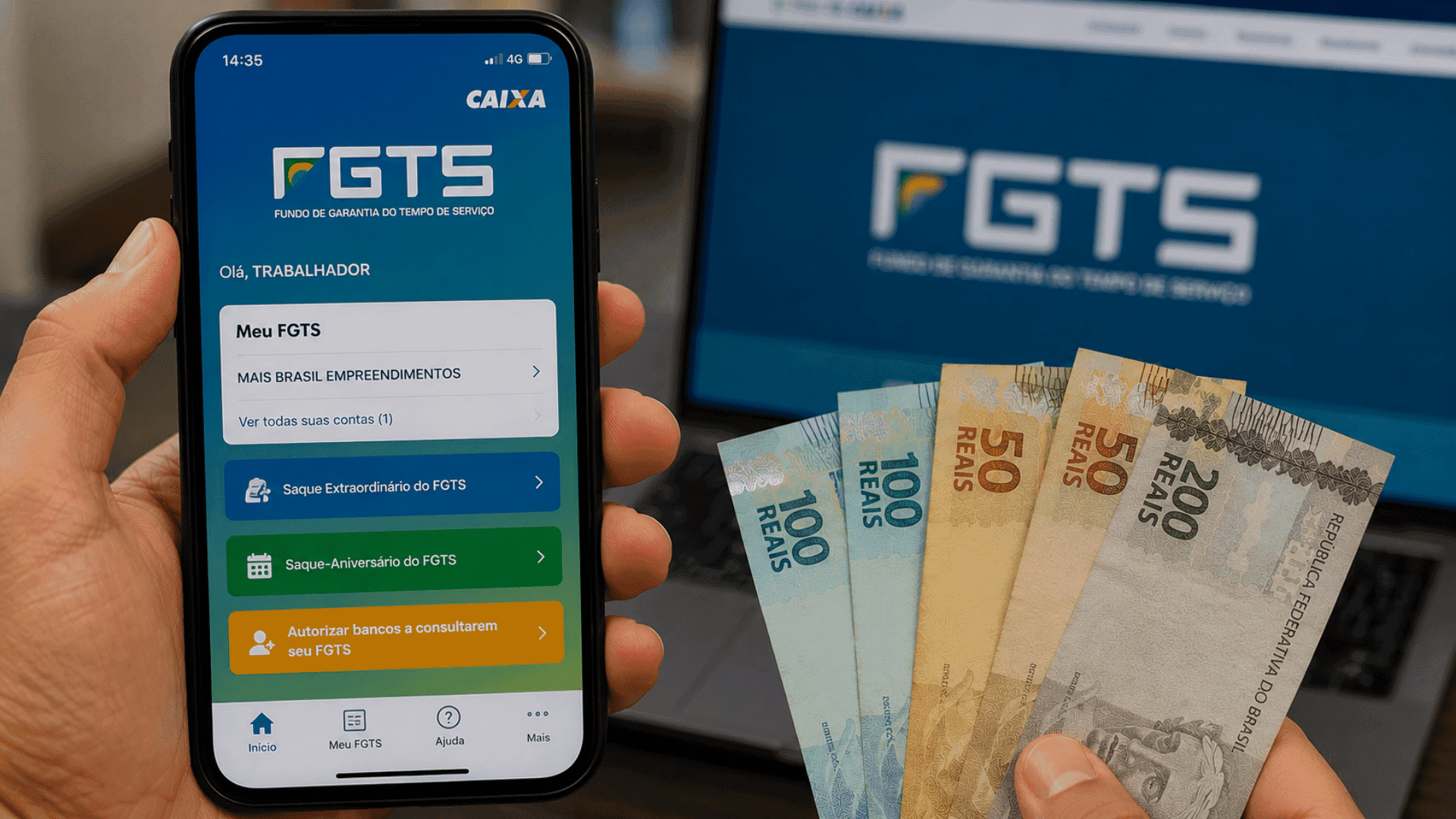 5 situações em que o FGTS pode virar dinheiro disponível