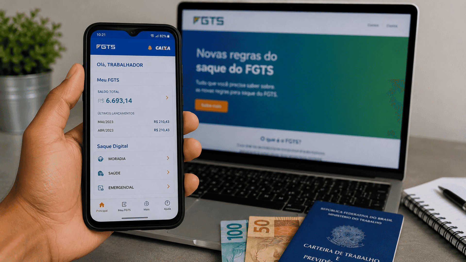 Saque do FGTS segue regras; veja 5 situações previstas