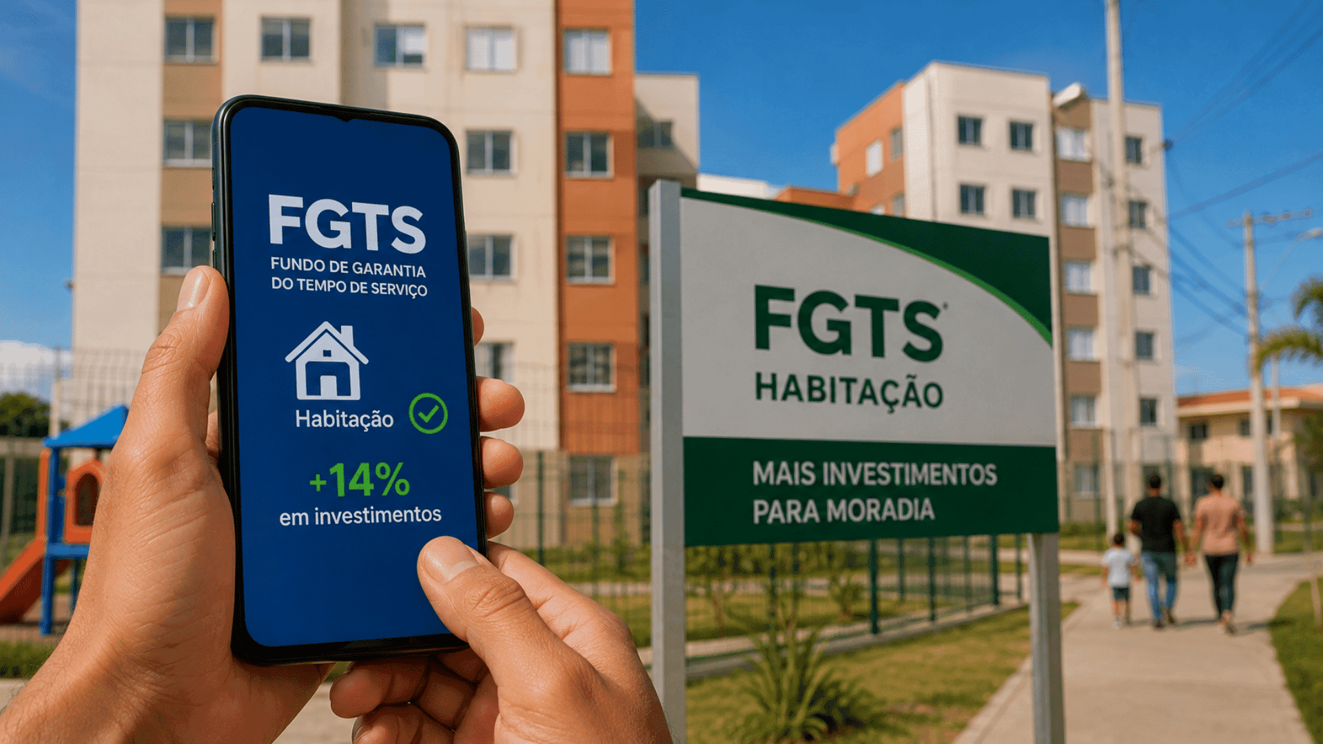 Aplicações do FGTS no setor habitacional avançam 14%