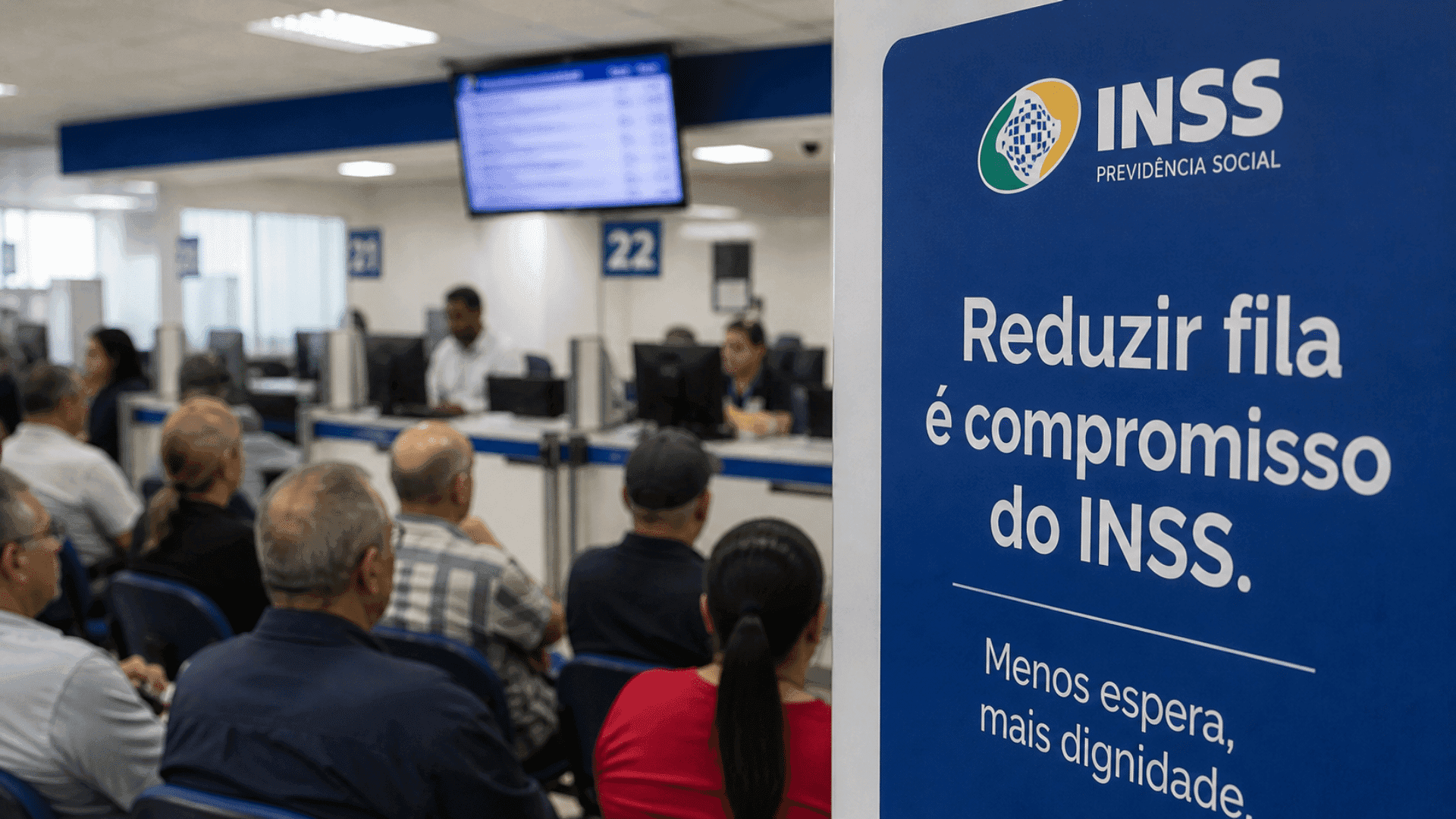 INSS quer reduzir pedidos atrasados para menos de 400 mil