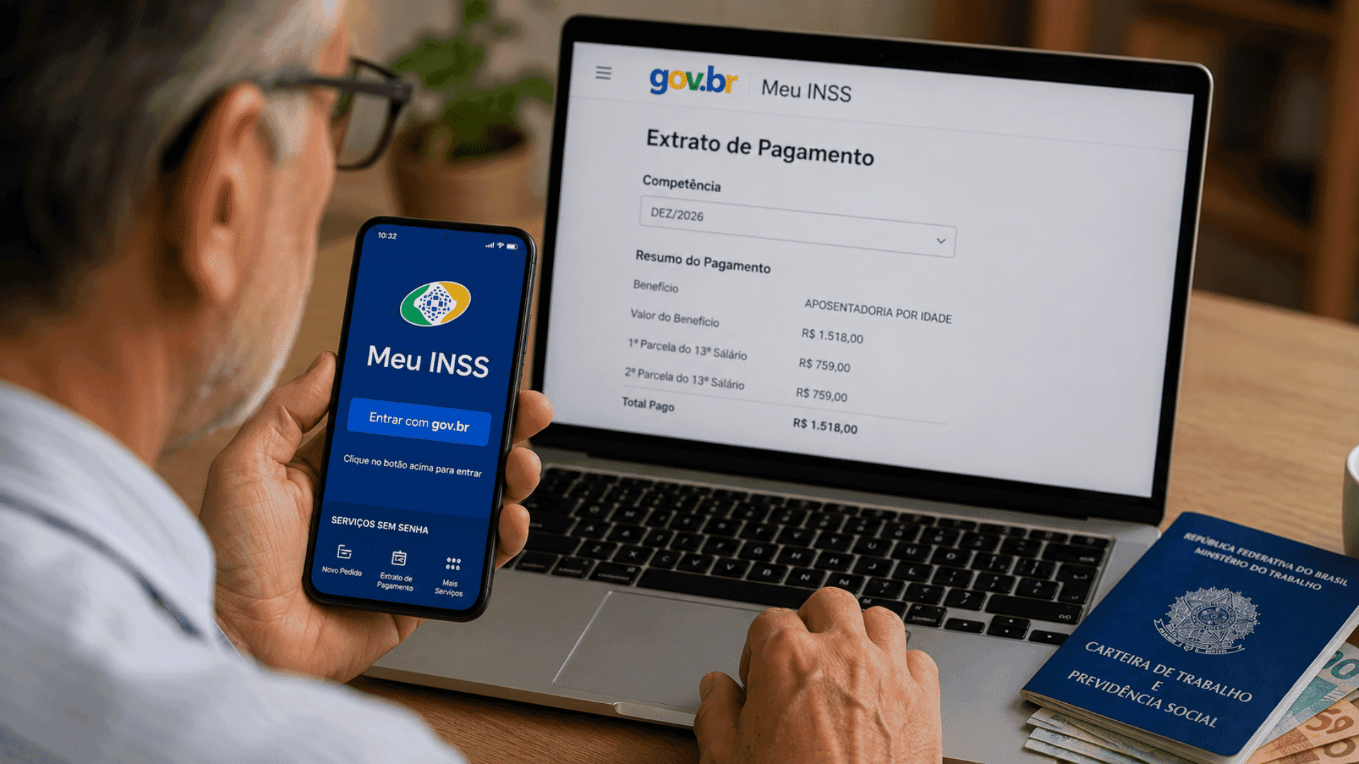 Beneficiários do INSS podem receber 13º em cota única em 2026