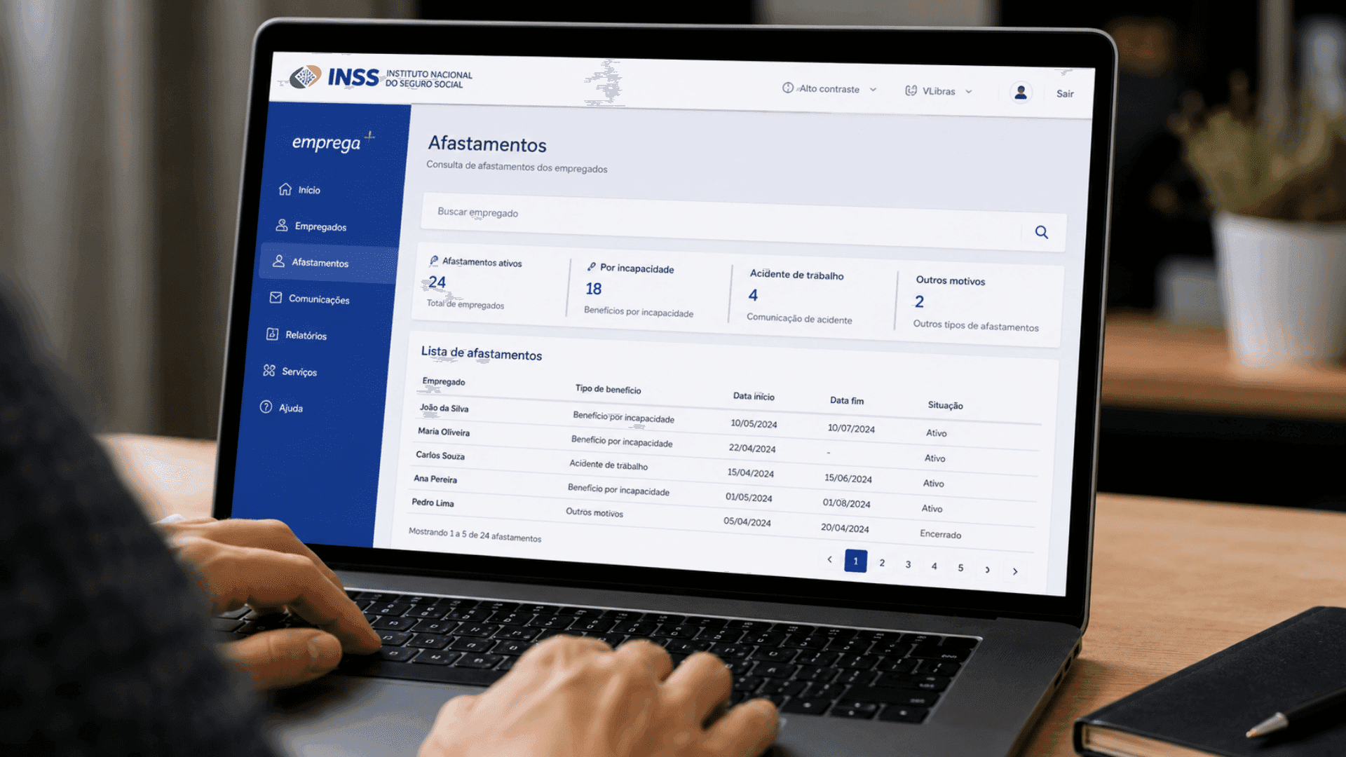 Nova plataforma do INSS facilitará consulta de afastamentos