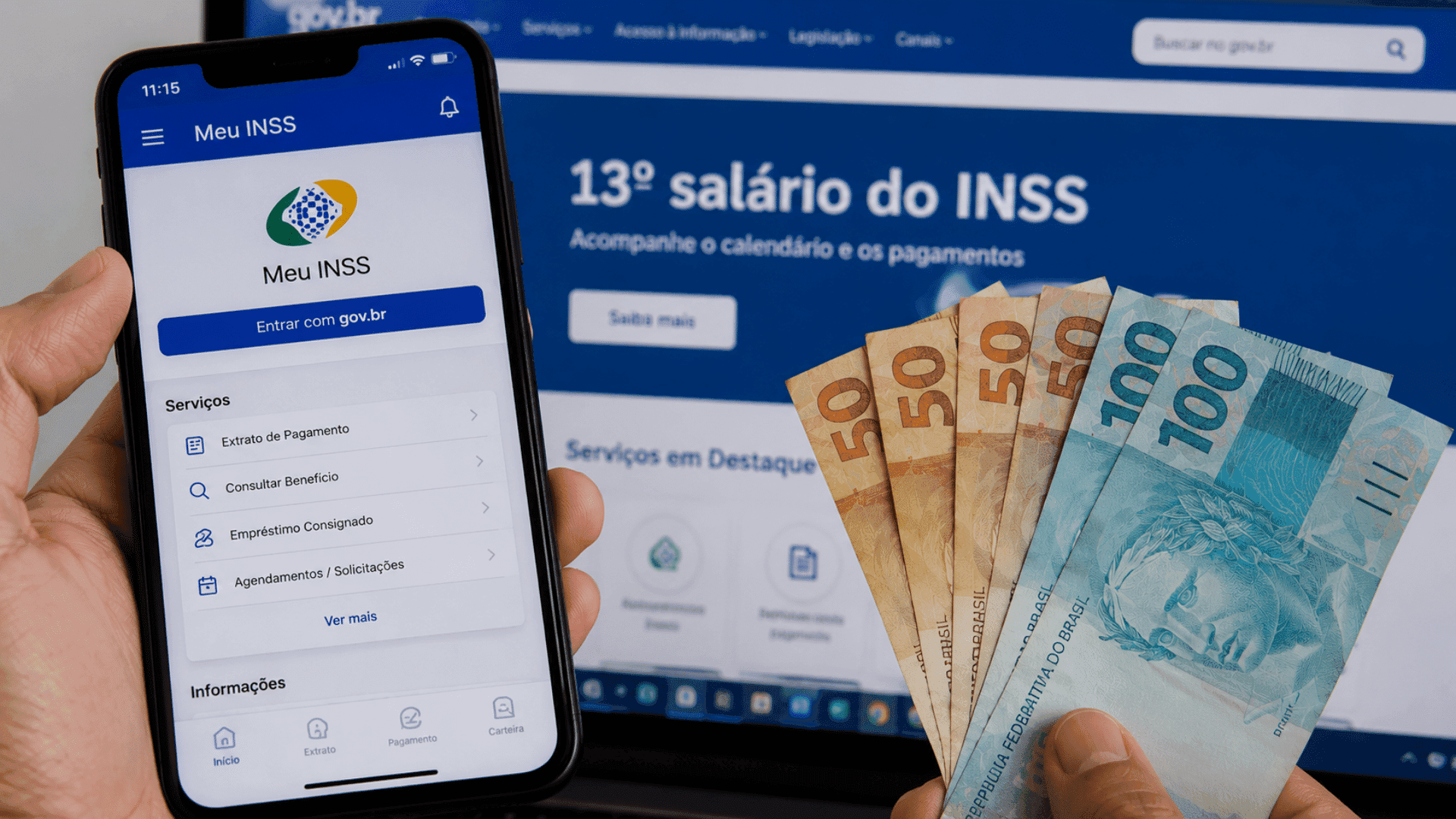 13º antecipado do INSS entra na fase final de pagamentos
