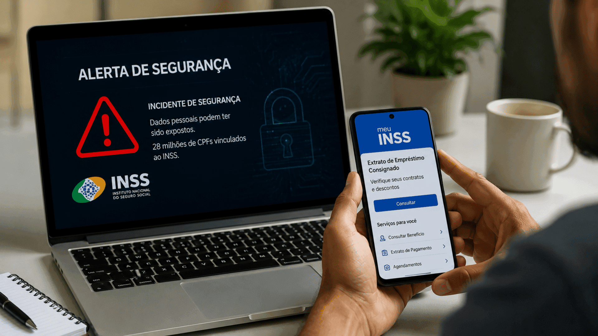 Incidente de segurança expõe CPFs vinculados ao INSS