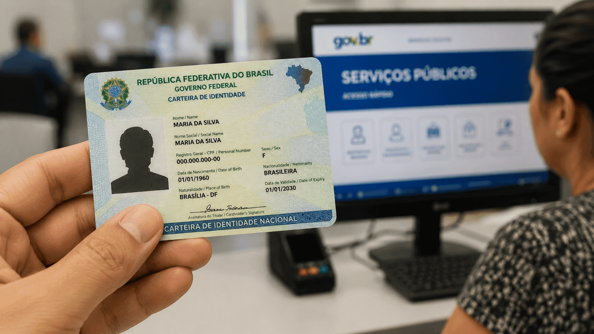 CIN passa a ser usada para acesso a serviços públicos