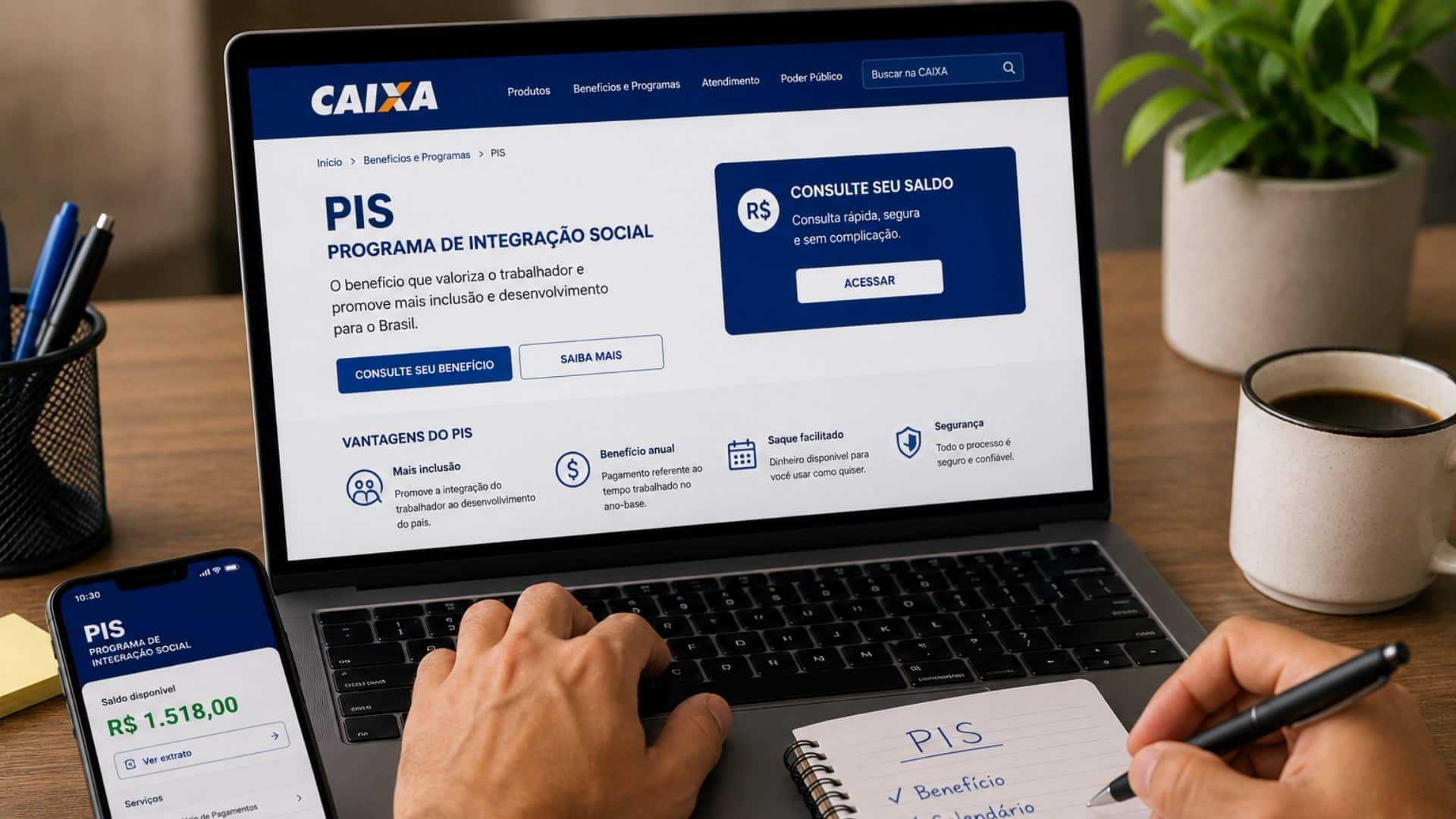 Pis/Pasep 2026 libera 3 lotes com valores adicionais