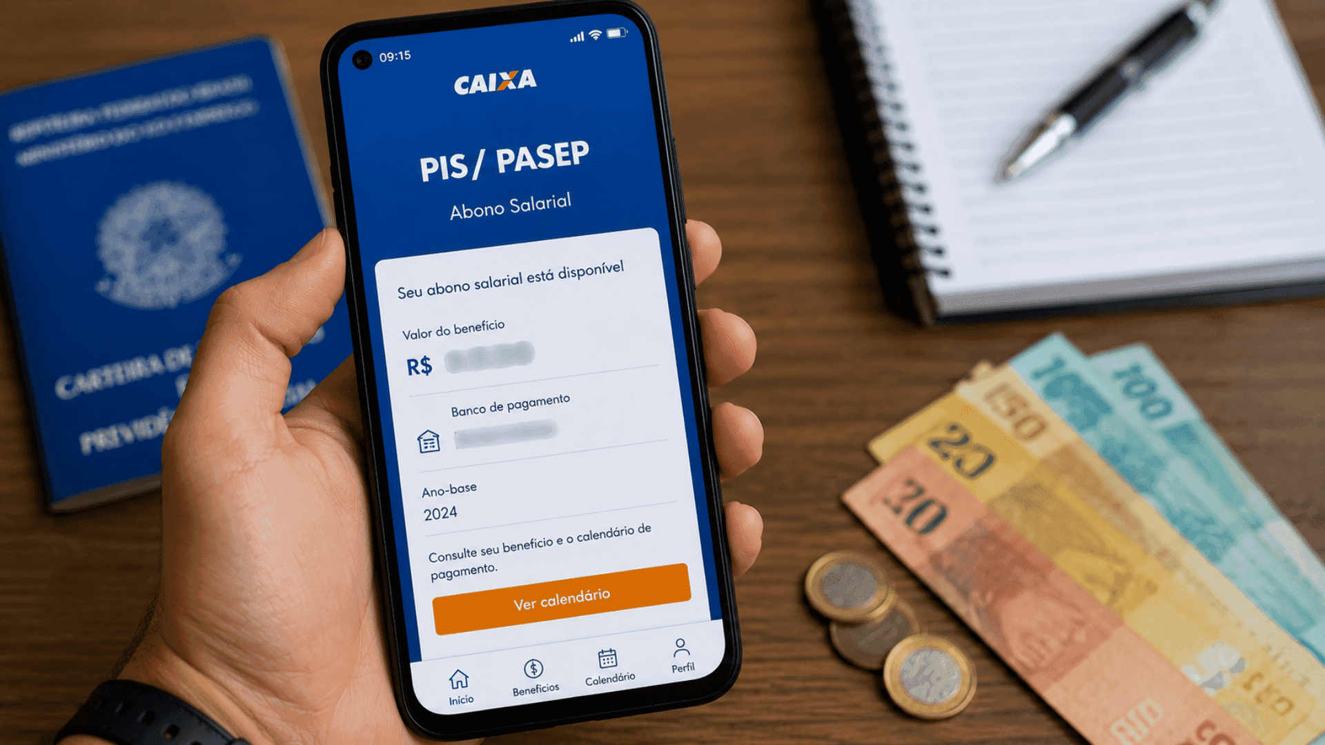 Abono salarial 2026: consulta já mostra valor e banco de pagamento