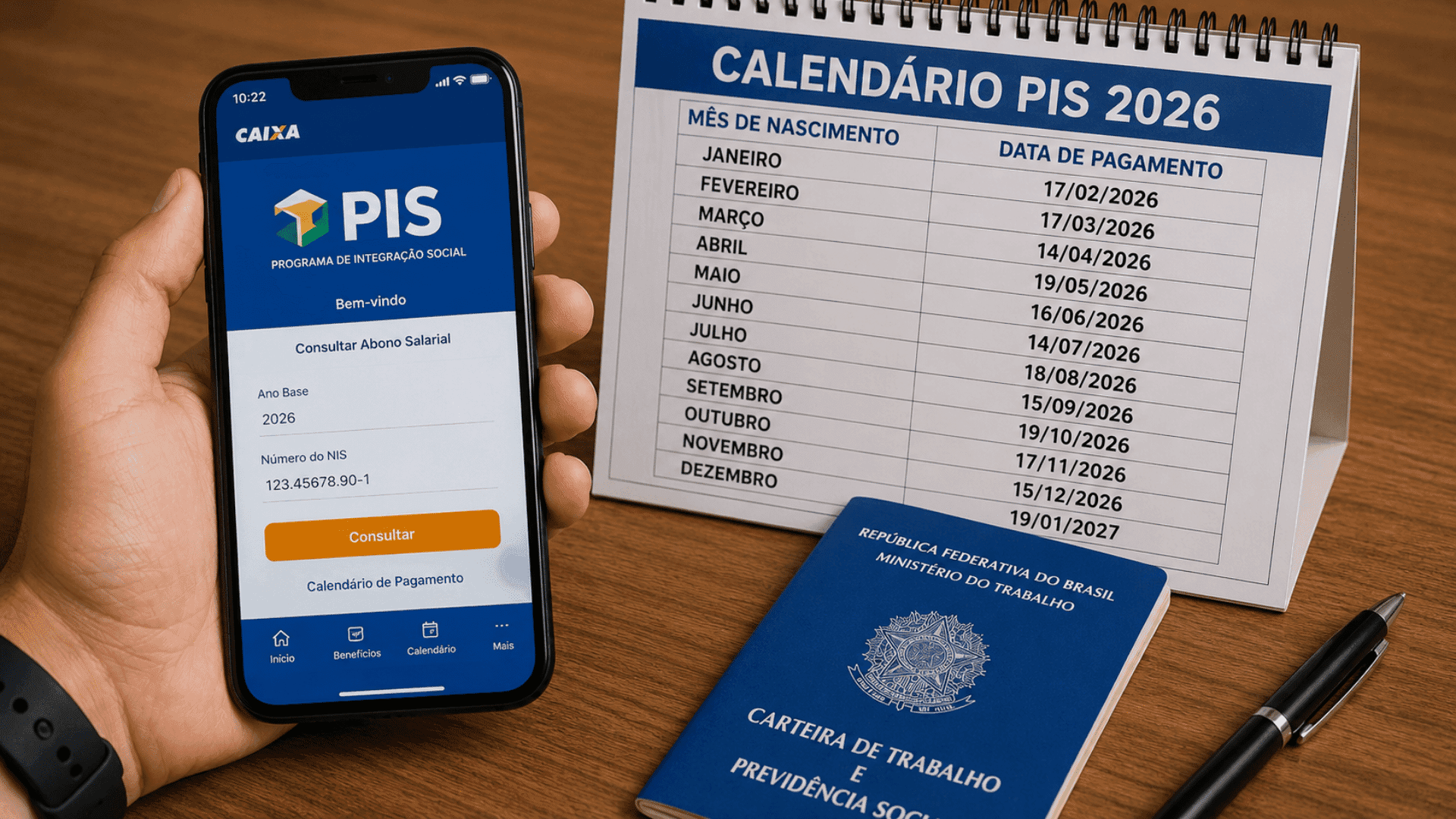 Calendário do PIS 2026 já está disponível; veja quando recebe