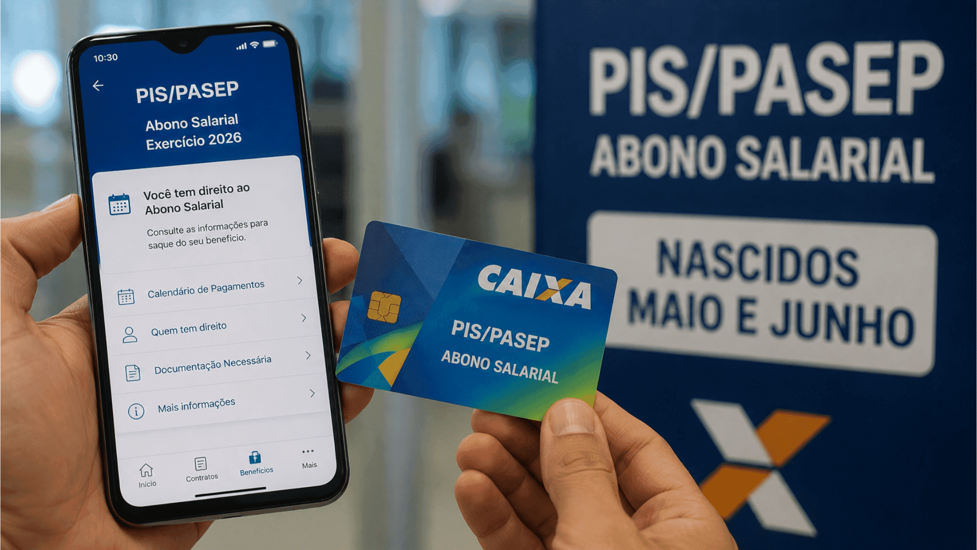 Novo lote do PIS/Pasep atende nascidos em maio e junho