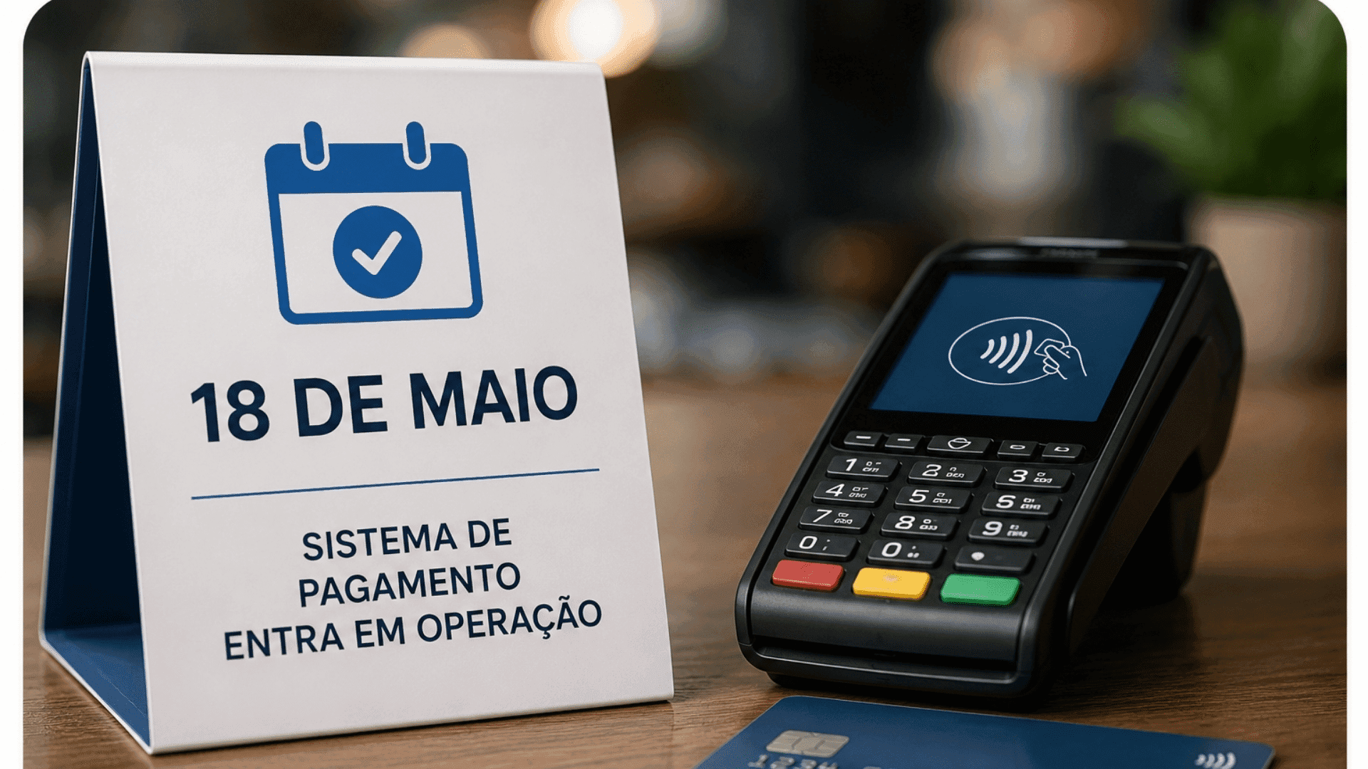 Sistema de pagamento entra em operação em 18 de maio