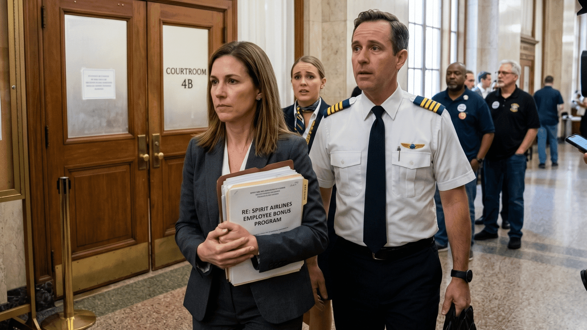 Spirit busca aprovação judicial para bônus a funcionários