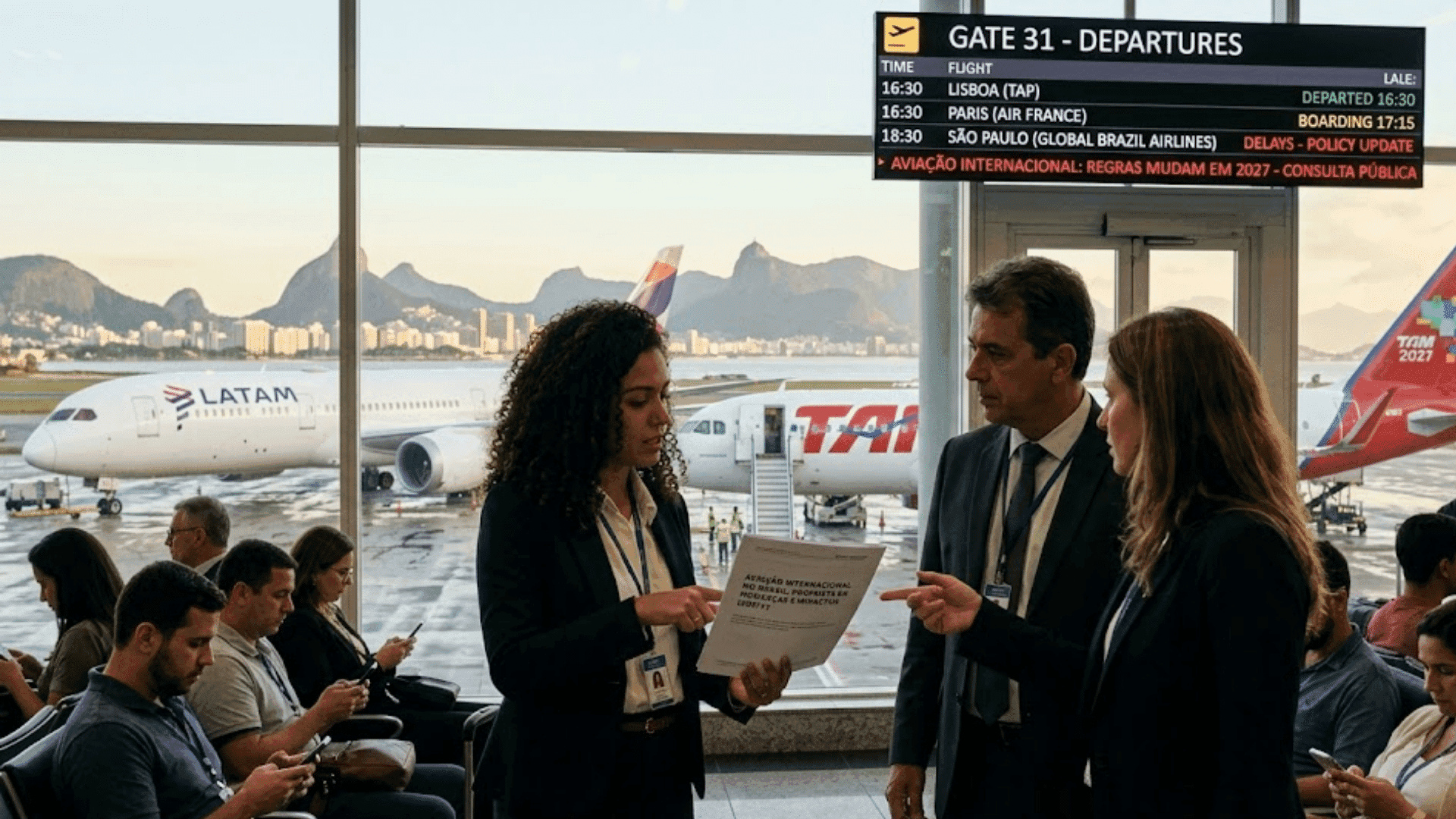 Aviação internacional no Brasil pode enfrentar mudanças a partir de 2027