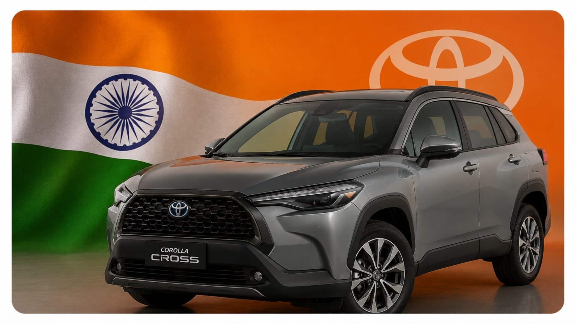 Corolla Cross “L” será produzido na Índia após aporte da Toyota