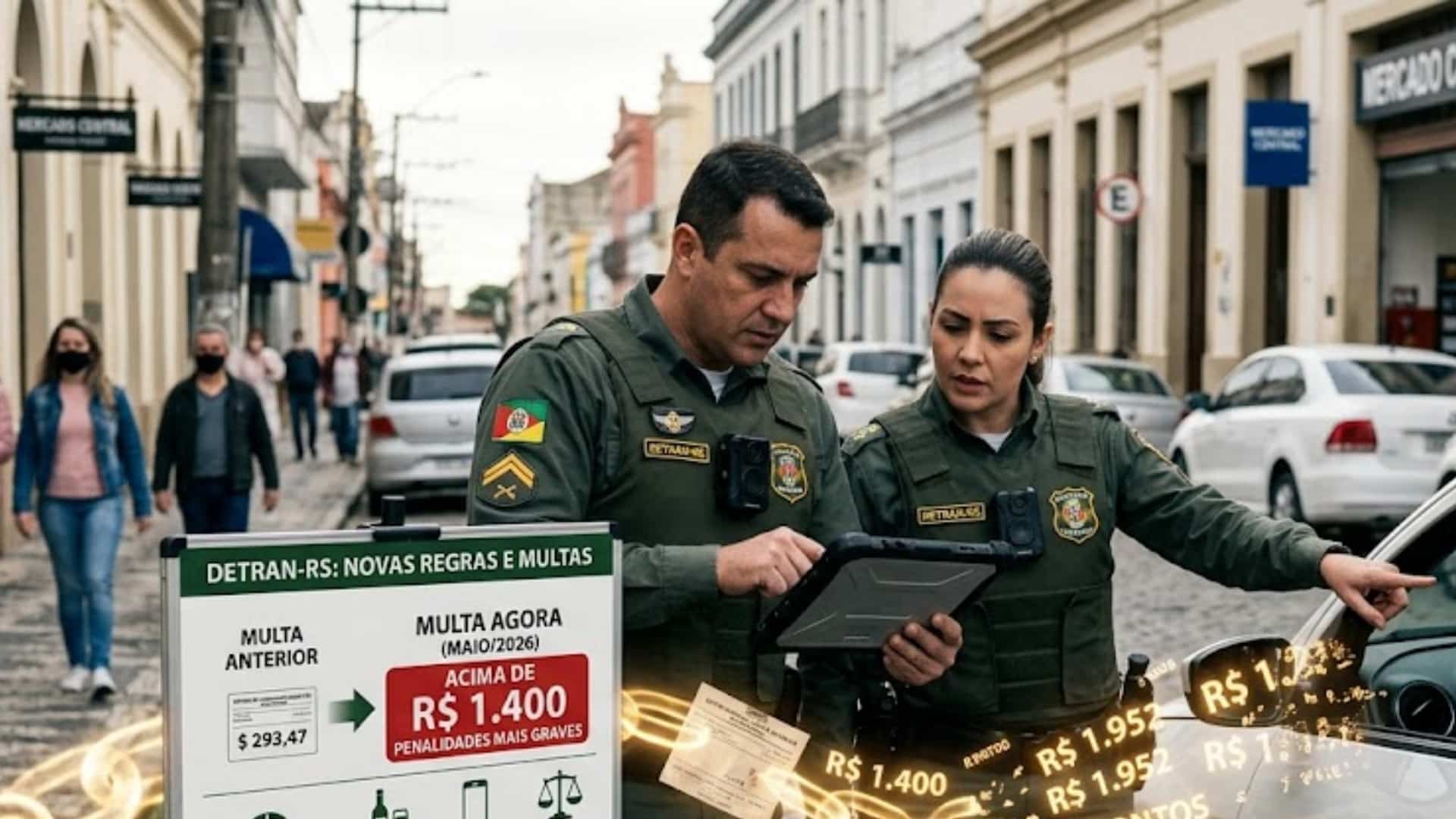 Detran endurece fiscalização e multa pode passar de R$ 1.400