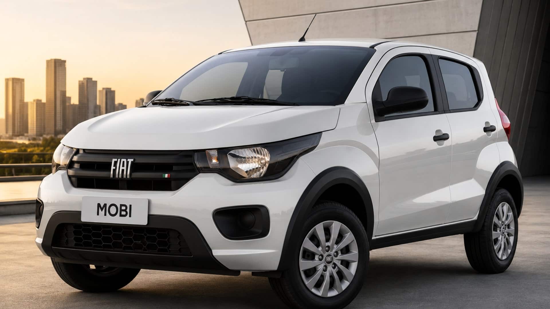 Fiat Mobi volta ao posto de zero km mais barato; confira o valor