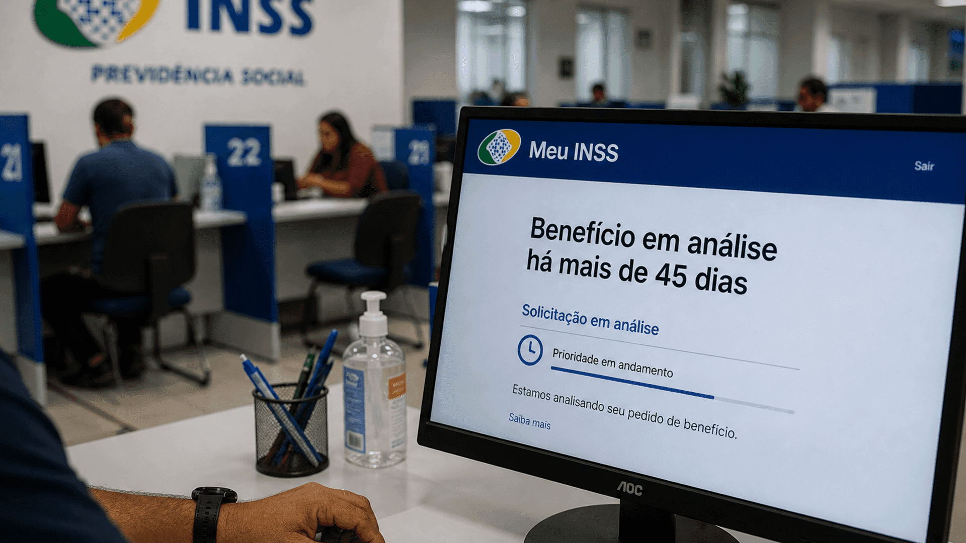 fila benefícios inss