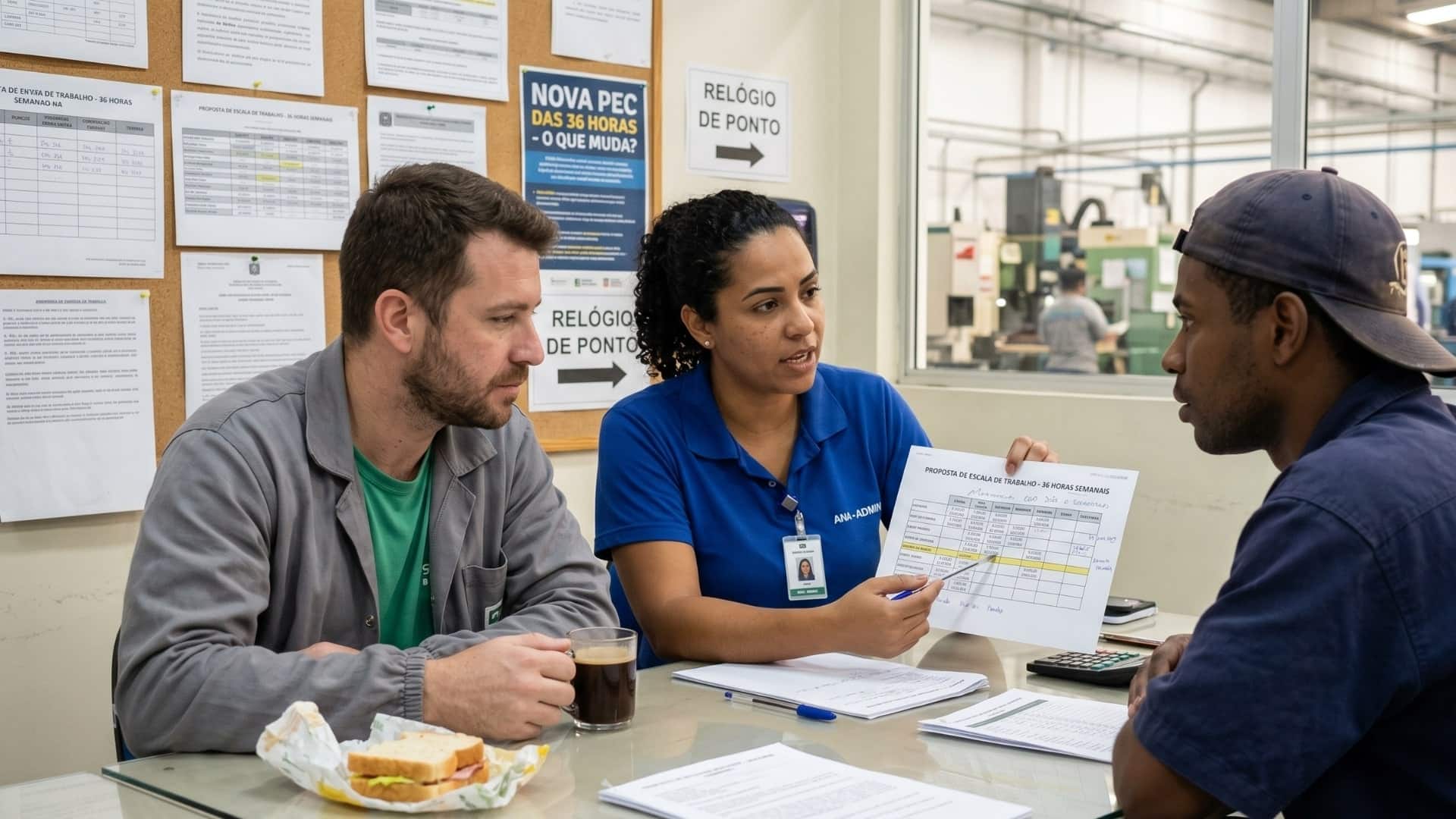 Escala de trabalho pode mudar com nova PEC das 36 horas