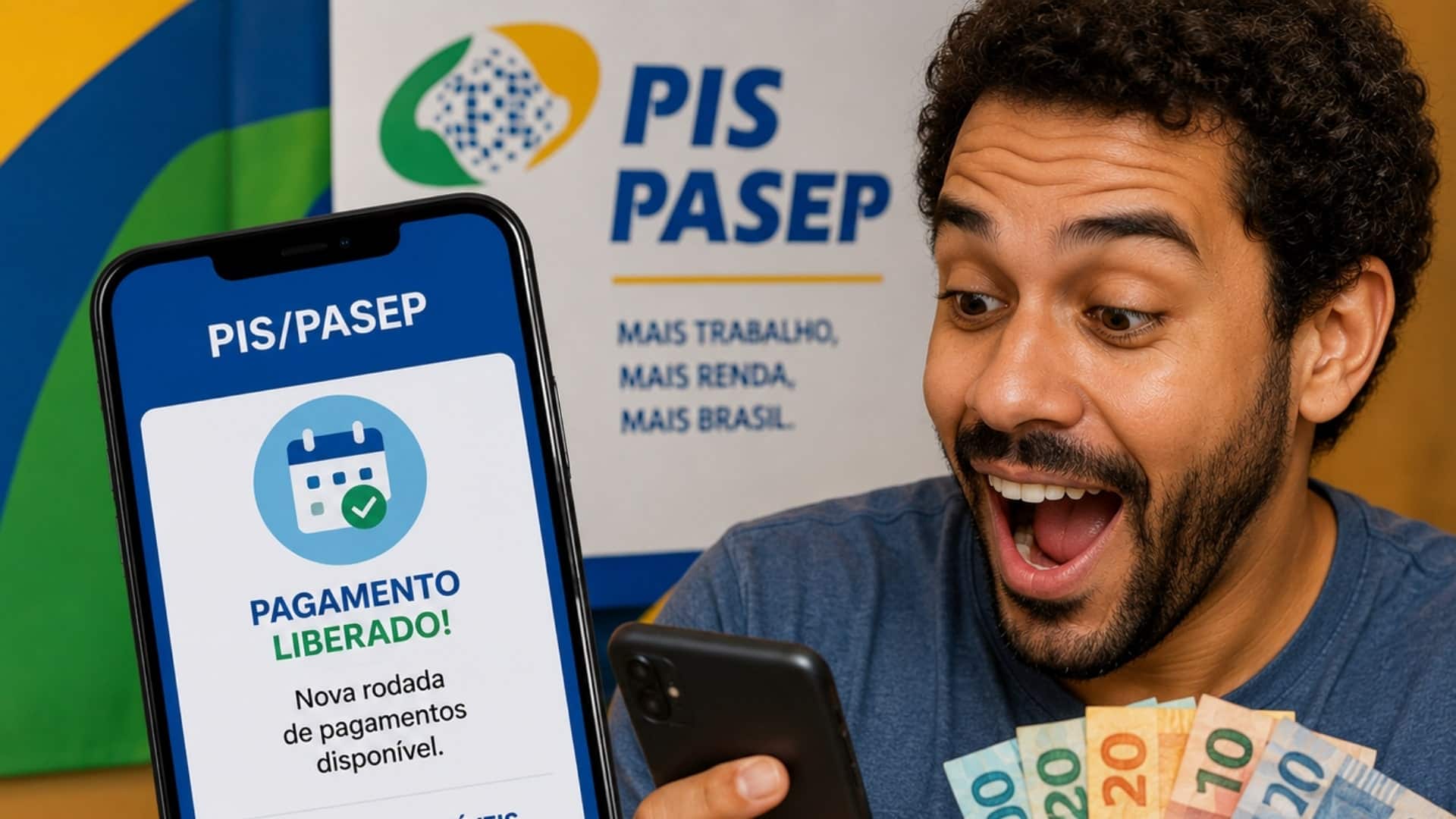 PIS/Pasep: nova rodada de pagamentos vai de R$ 136 a R$ 1.621