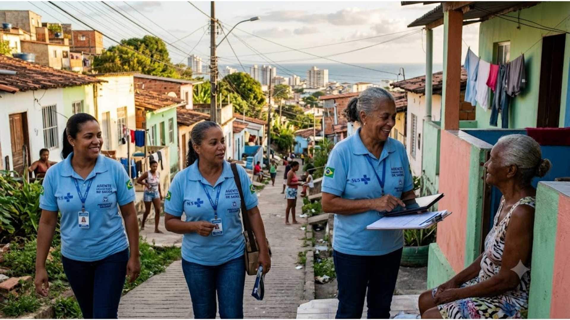 Agentes de saúde podem se aposentar aos 57 anos por nova proposta