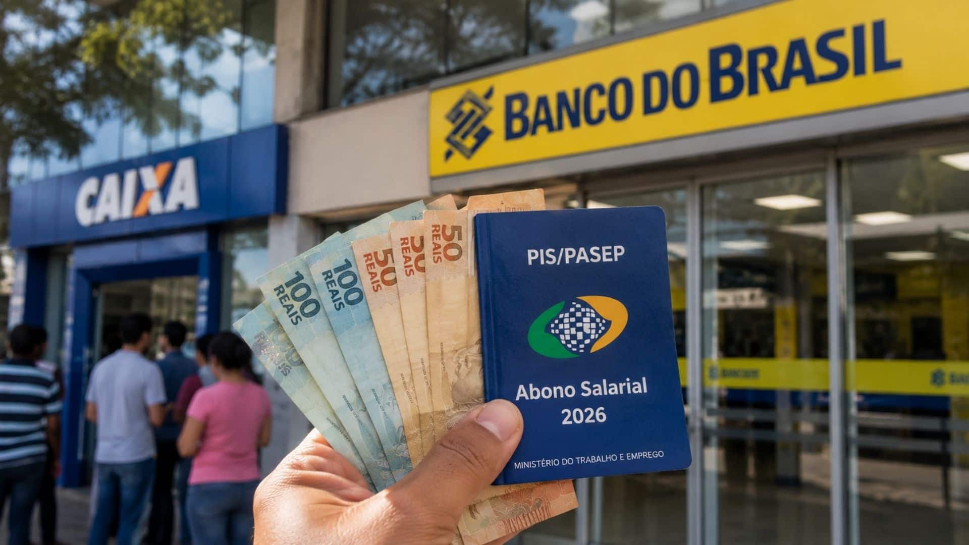 Caixa e Banco do Brasil liberam até R$ 1.621 em junho: veja quem tem direito ao abono salarial