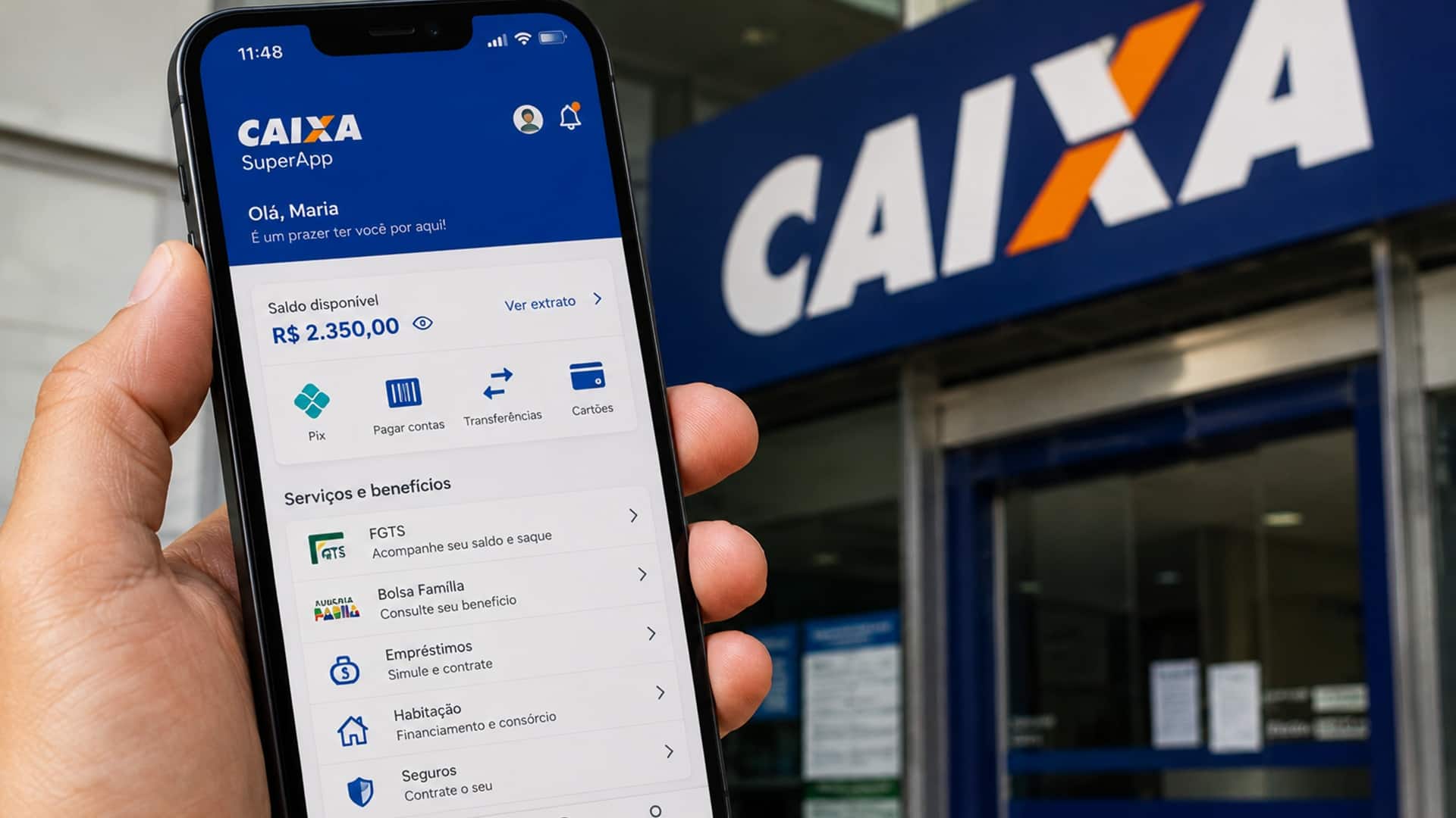 Novo superapp da Caixa pode reunir FGTS, Bolsa Família e muito mais em um único lugar
