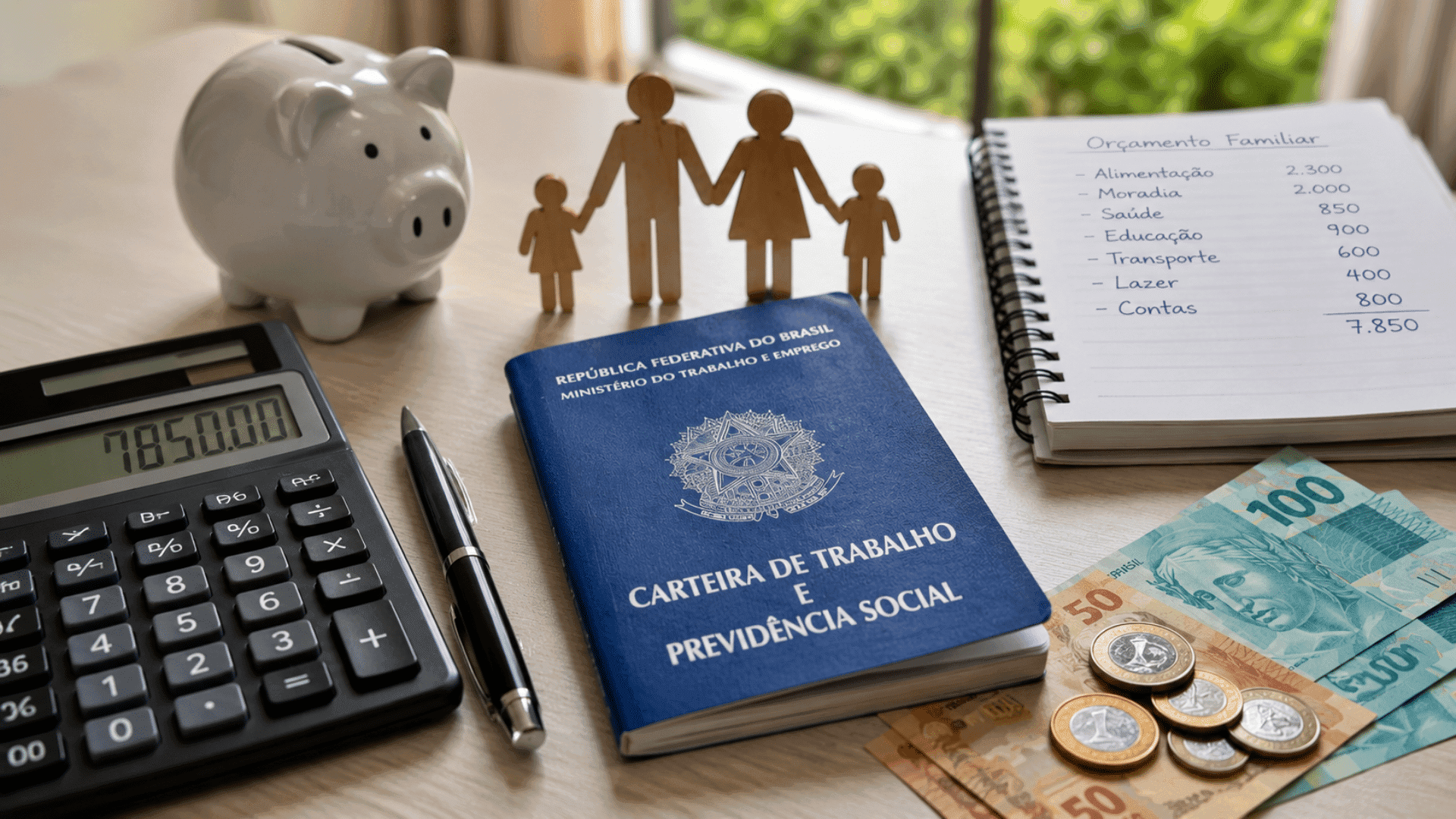 Salário mínimo ideal para uma família de 4 pessoas supera R$ 7,8 mil em 2026