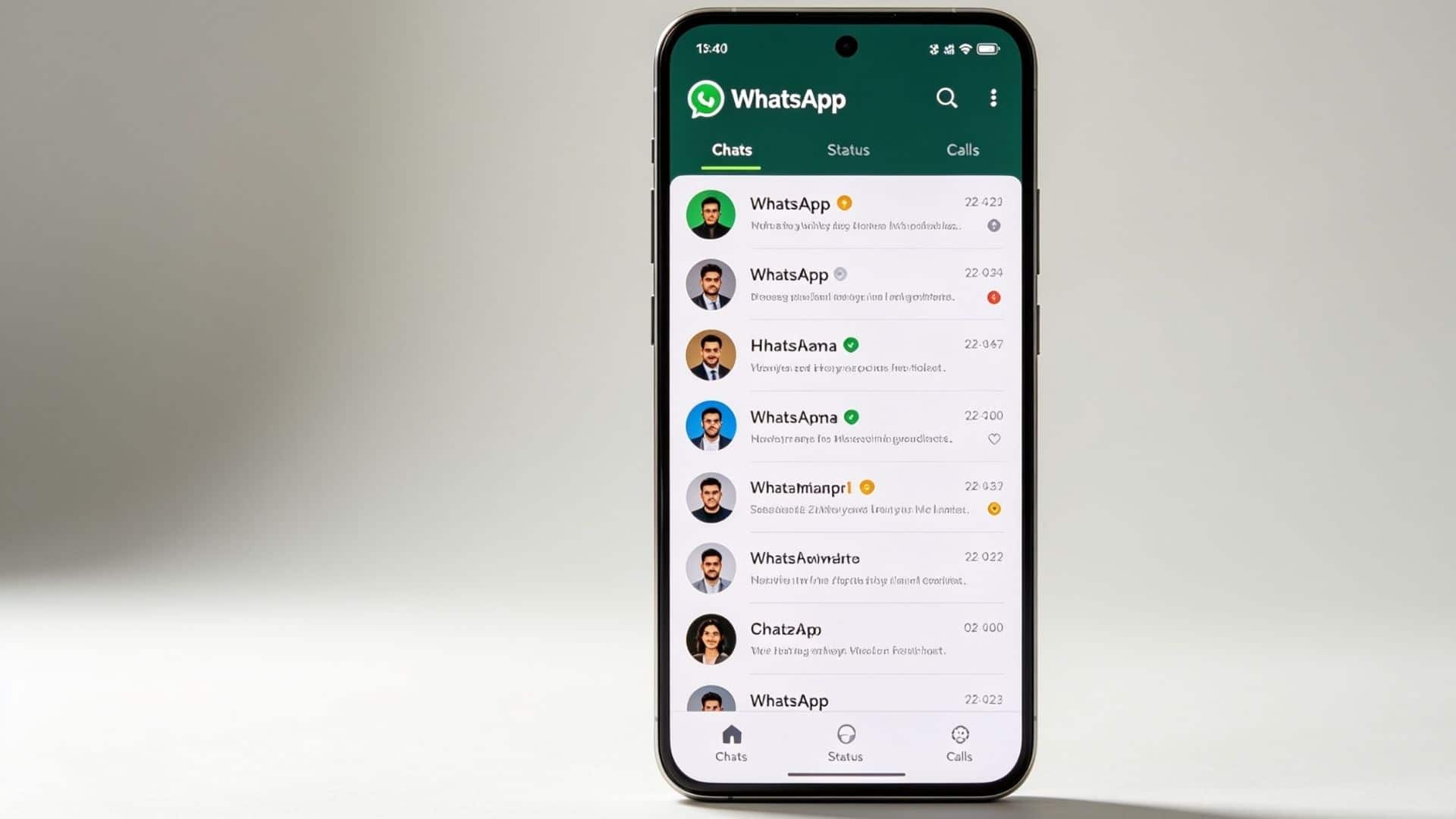 Android recebe novo layout do menu de mensagens do WhatsApp