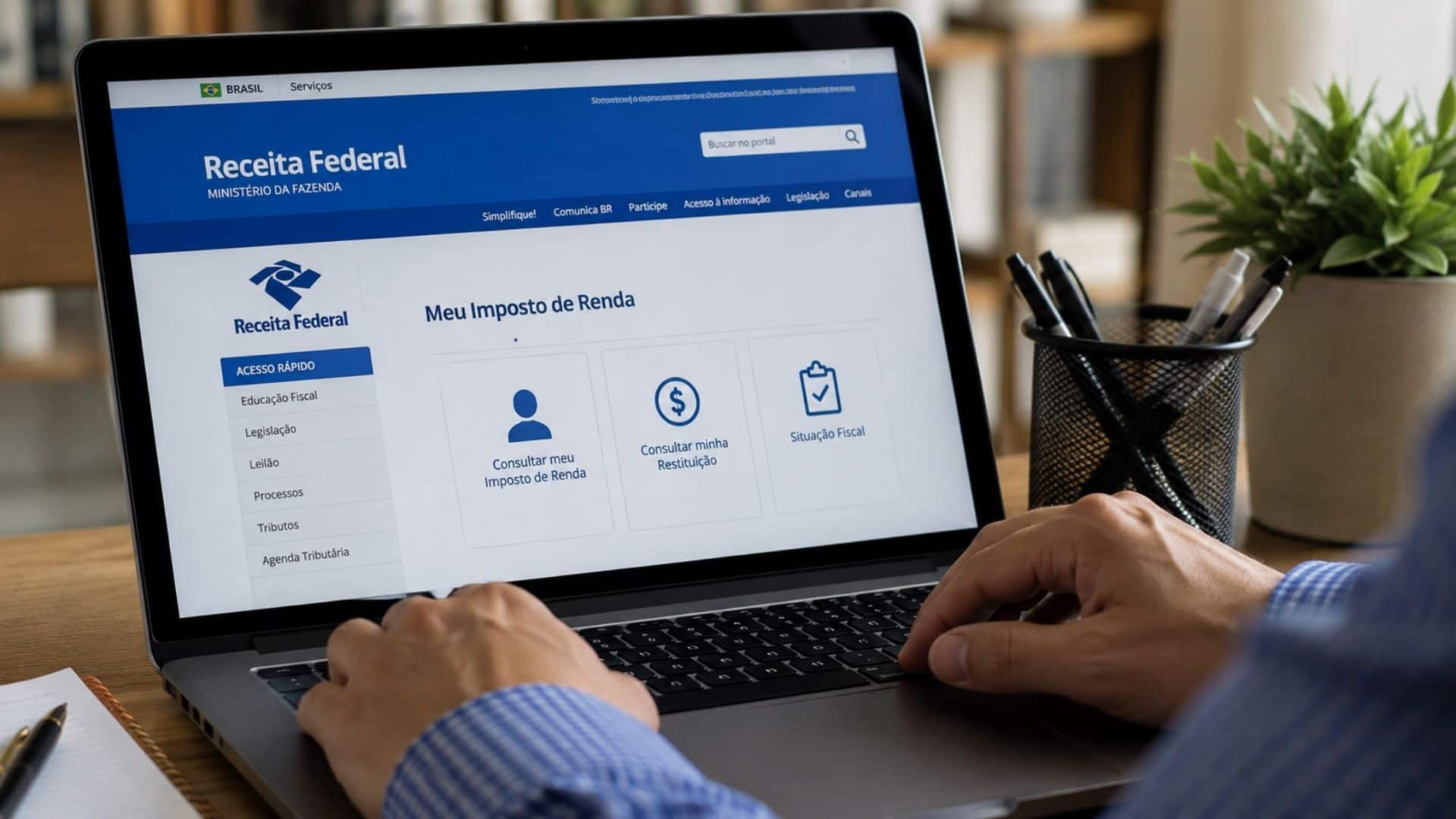 Contribuintes já podem verificar por que caíram na malha fina