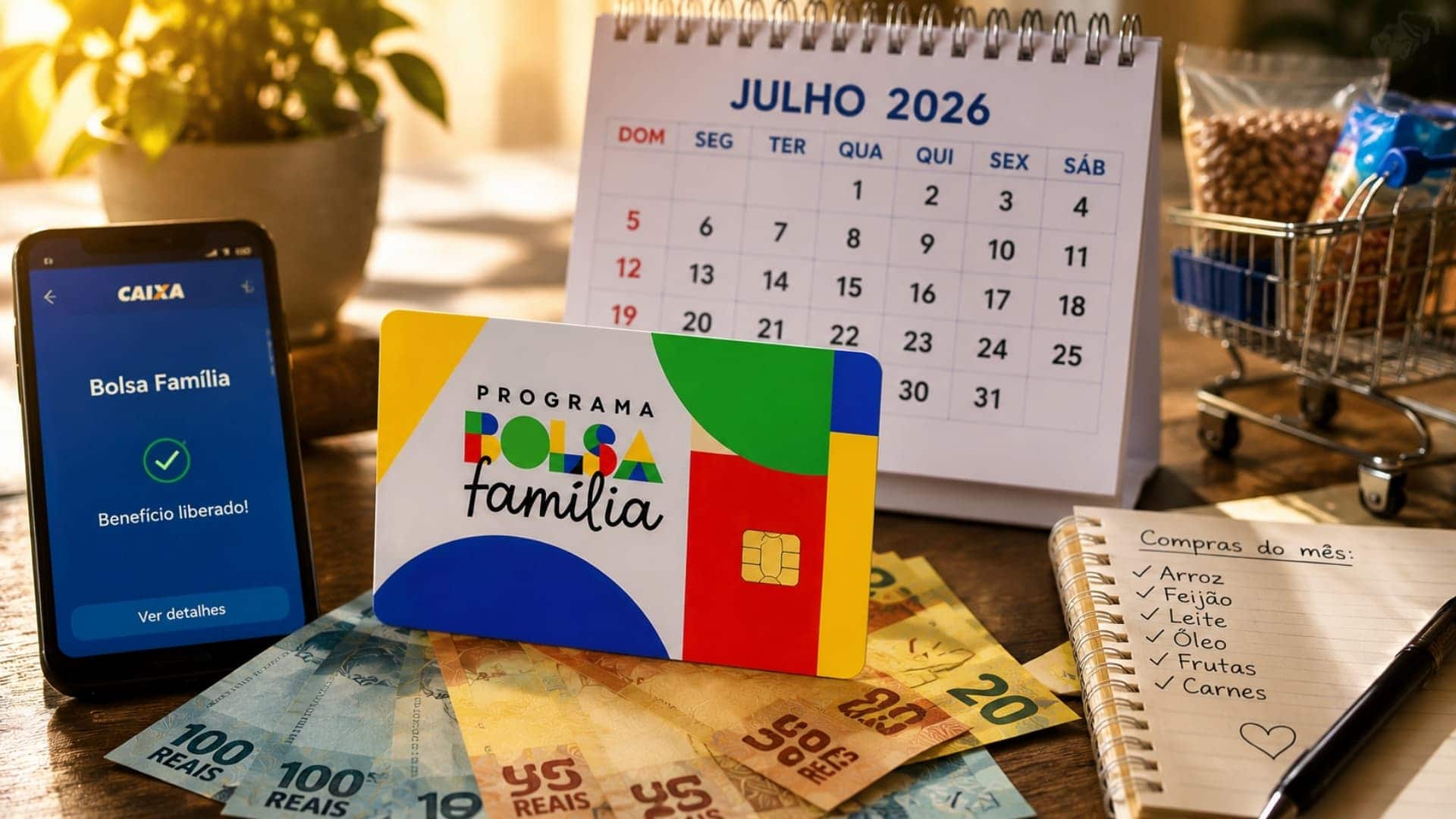 Bolsa Família será pago pelo Caixa Tem a partir de 20 de julho; veja quando cai na conta