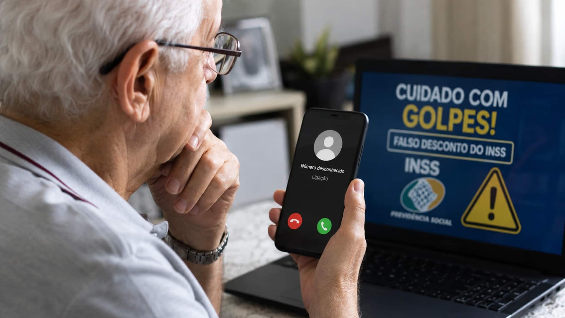 Criminosos usam novas estratégias para aplicar golpes em aposentados do INSS