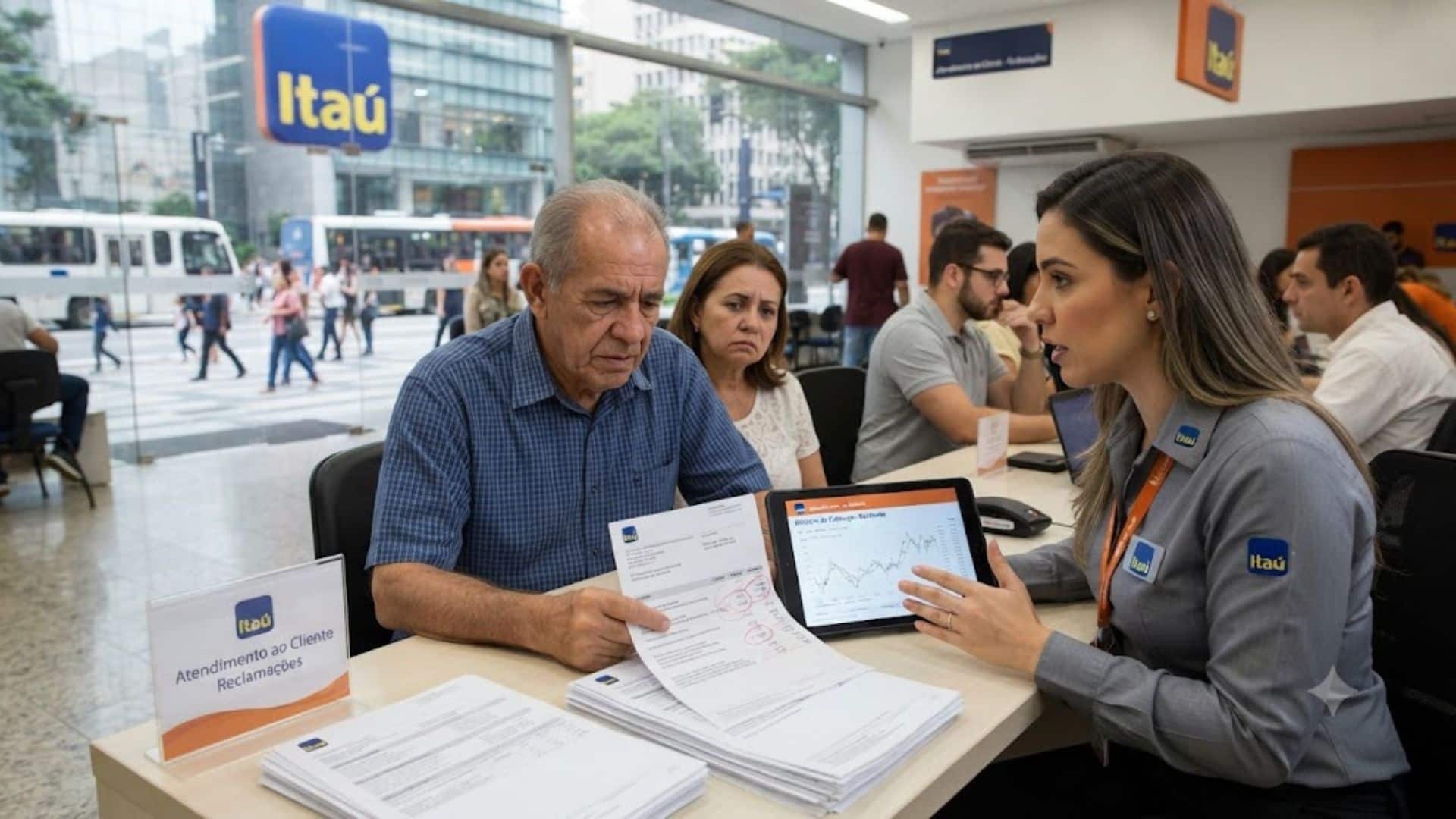 Itaú enfrenta questionamentos após denúncias sobre cobranças irregulares