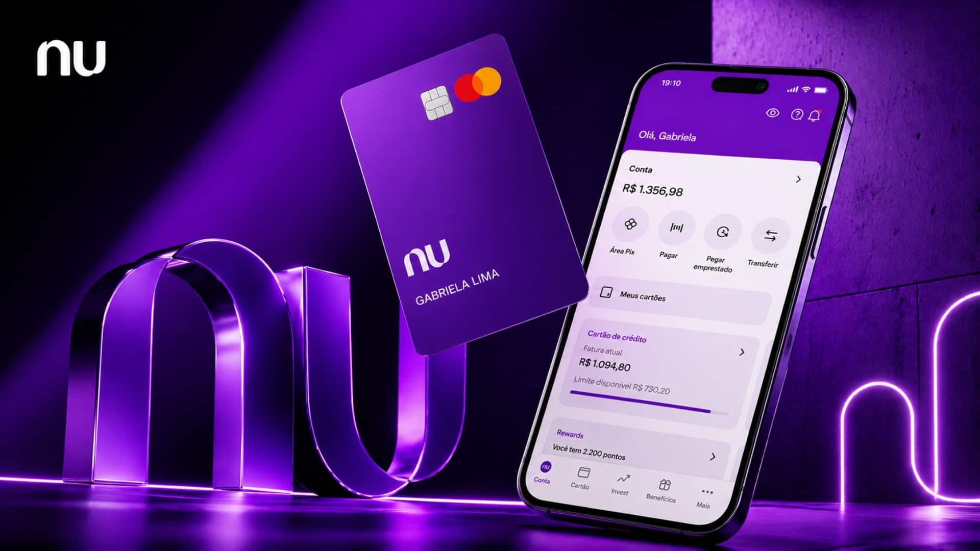 Limite de até R$ 5 mil no Nubank depende da análise de crédito; saiba como funciona