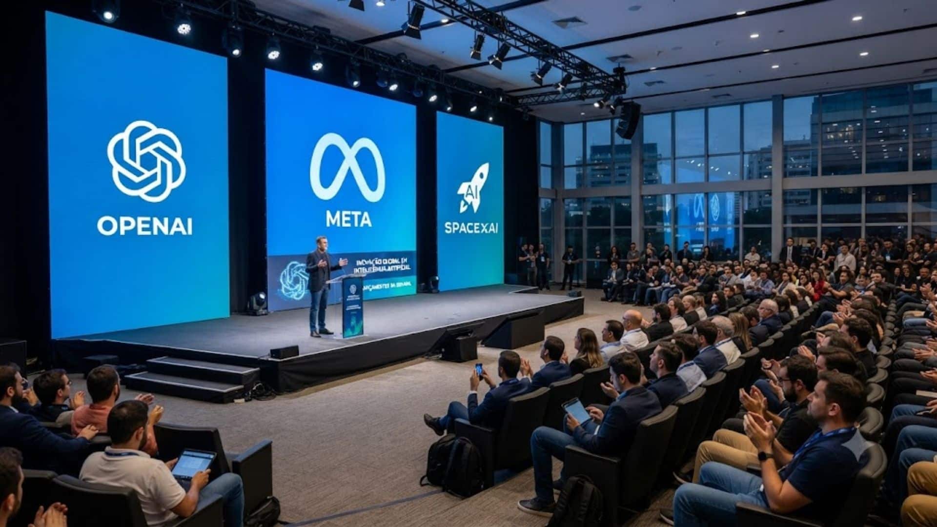 Semana reúne lançamentos de IA da OpenAI, Meta e SpaceXAI