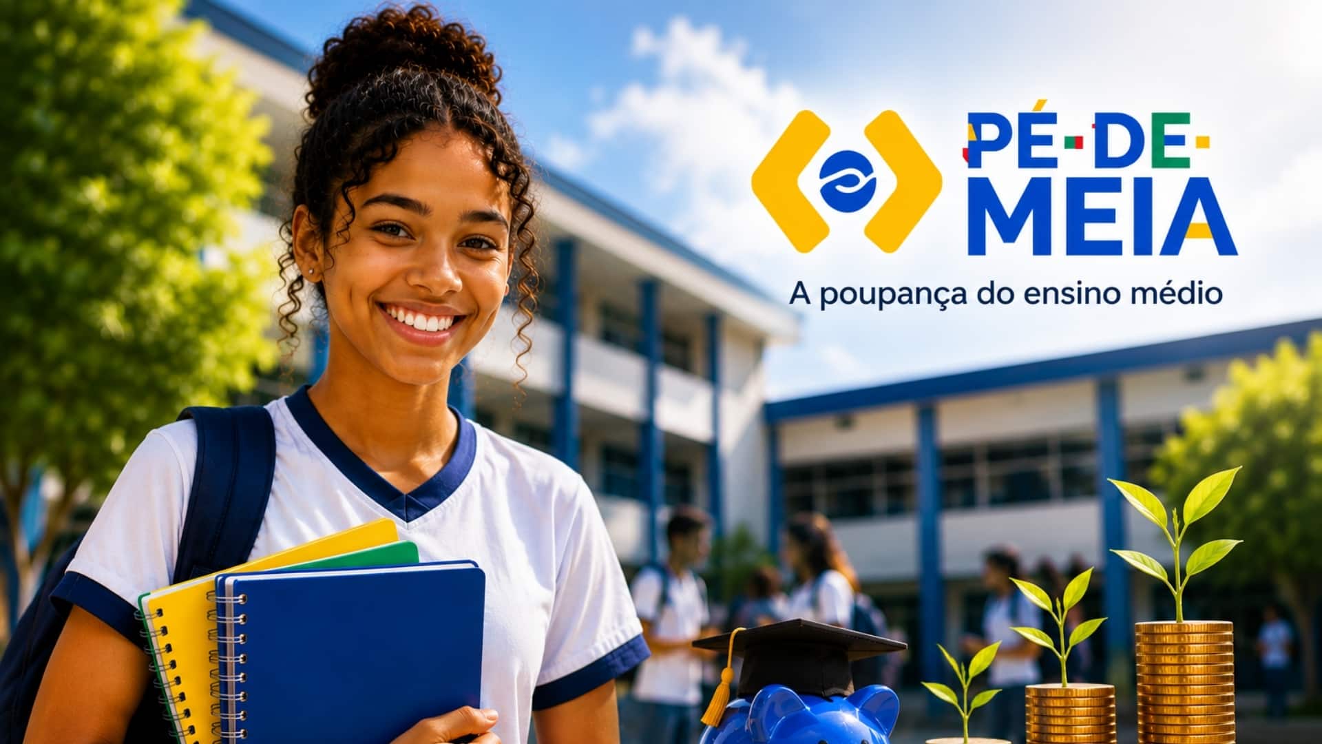 Estudantes recebem novas parcelas do Pé-de-Meia em agosto; entenda o calendário