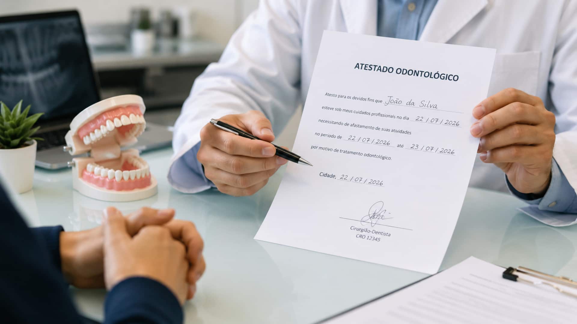 atestado dentista