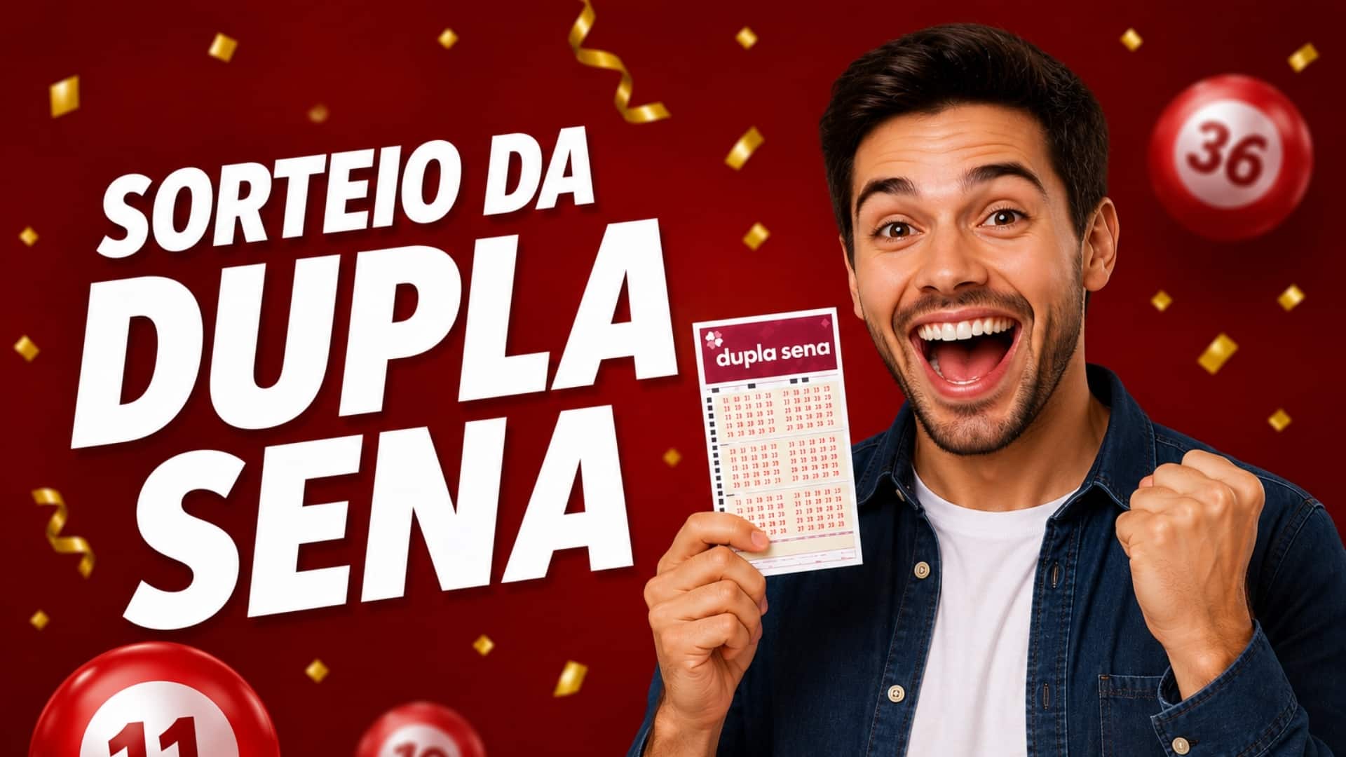 Resultado da Dupla Sena 2985 de hoje 20/07/26: veja os números dos dois sorteios e concorra a R$ 1,4 milhão