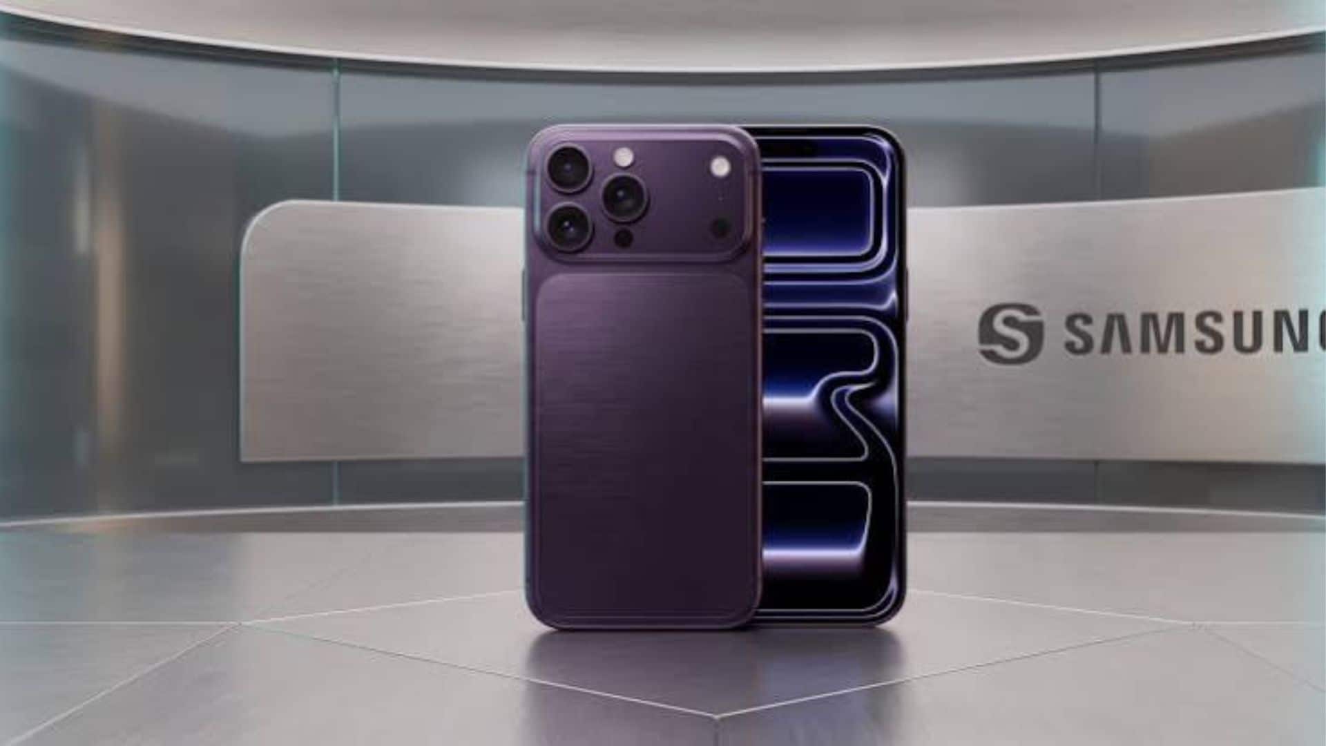 Samsung deve fornecer sensores de câmera para o iPhone 18 Pro, diz rumor